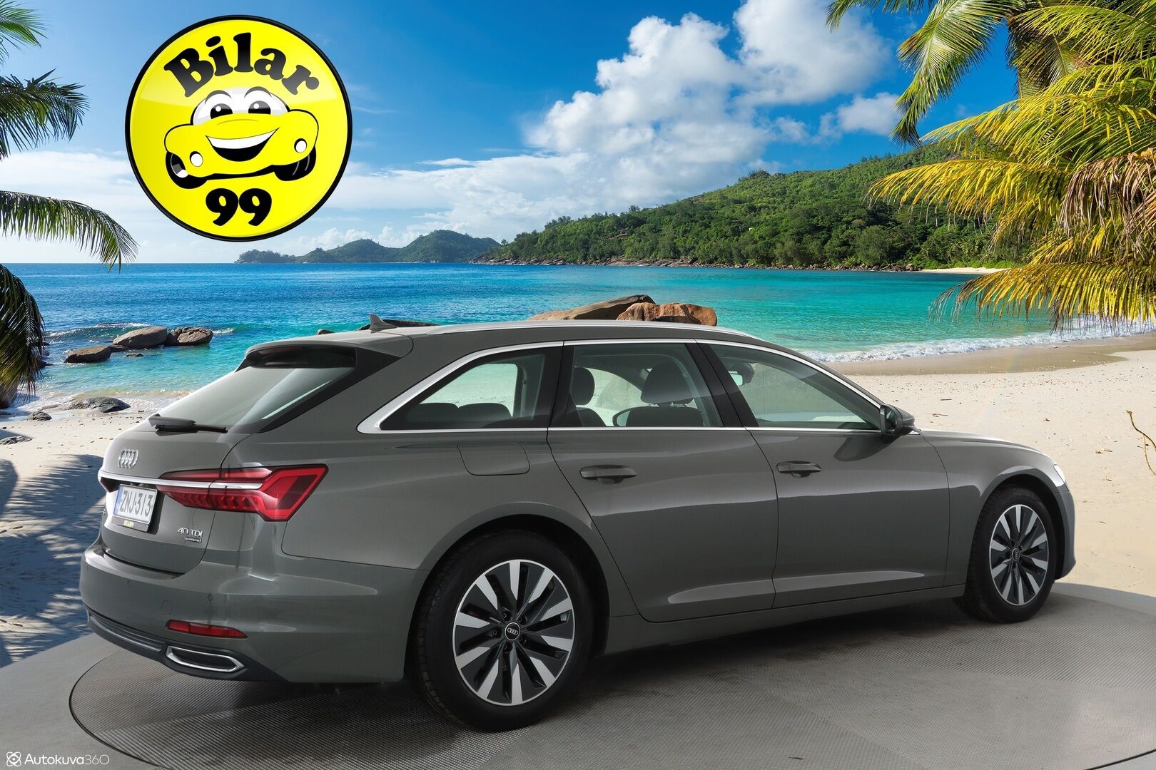 Audi A6 2022 Avant Business 40 TDI MHEV quattro S tronic ** Webasto / Adapt.Vakkari / Matrix-LED / P.Kamera / Sporttipenkit / Navi ** - 3,99 % KORKOTARJOUS TÄHÄN AUTOON - 2-Omisteinen Suomi-auto / Kahdet Renkaat