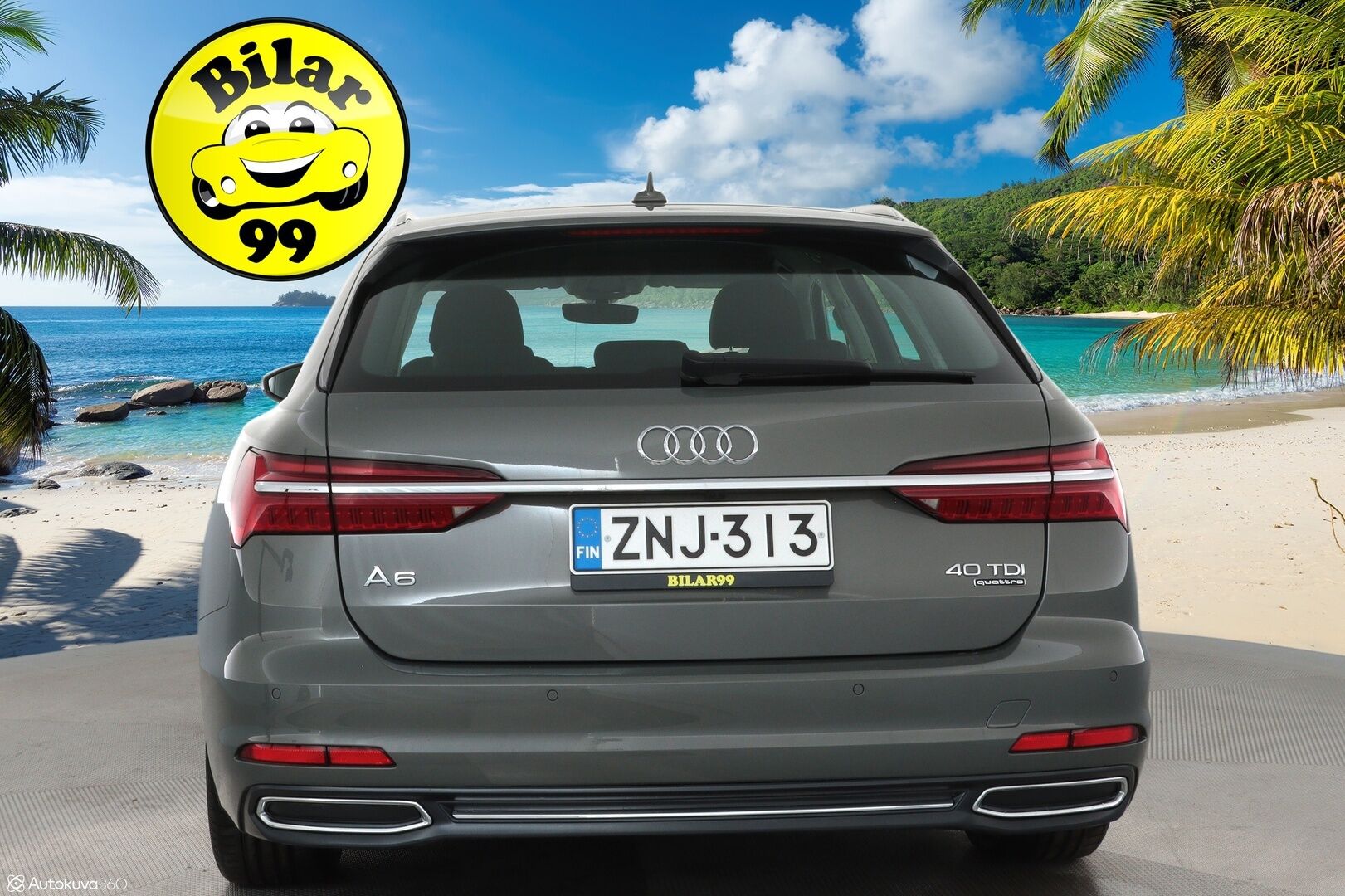 Audi A6 2022 Avant Business 40 TDI MHEV quattro S tronic ** Webasto / Adapt.Vakkari / Matrix-LED / P.Kamera / Sporttipenkit / Navi ** - 3,99 % KORKOTARJOUS TÄHÄN AUTOON - 2-Omisteinen Suomi-auto / Kahdet Renkaat