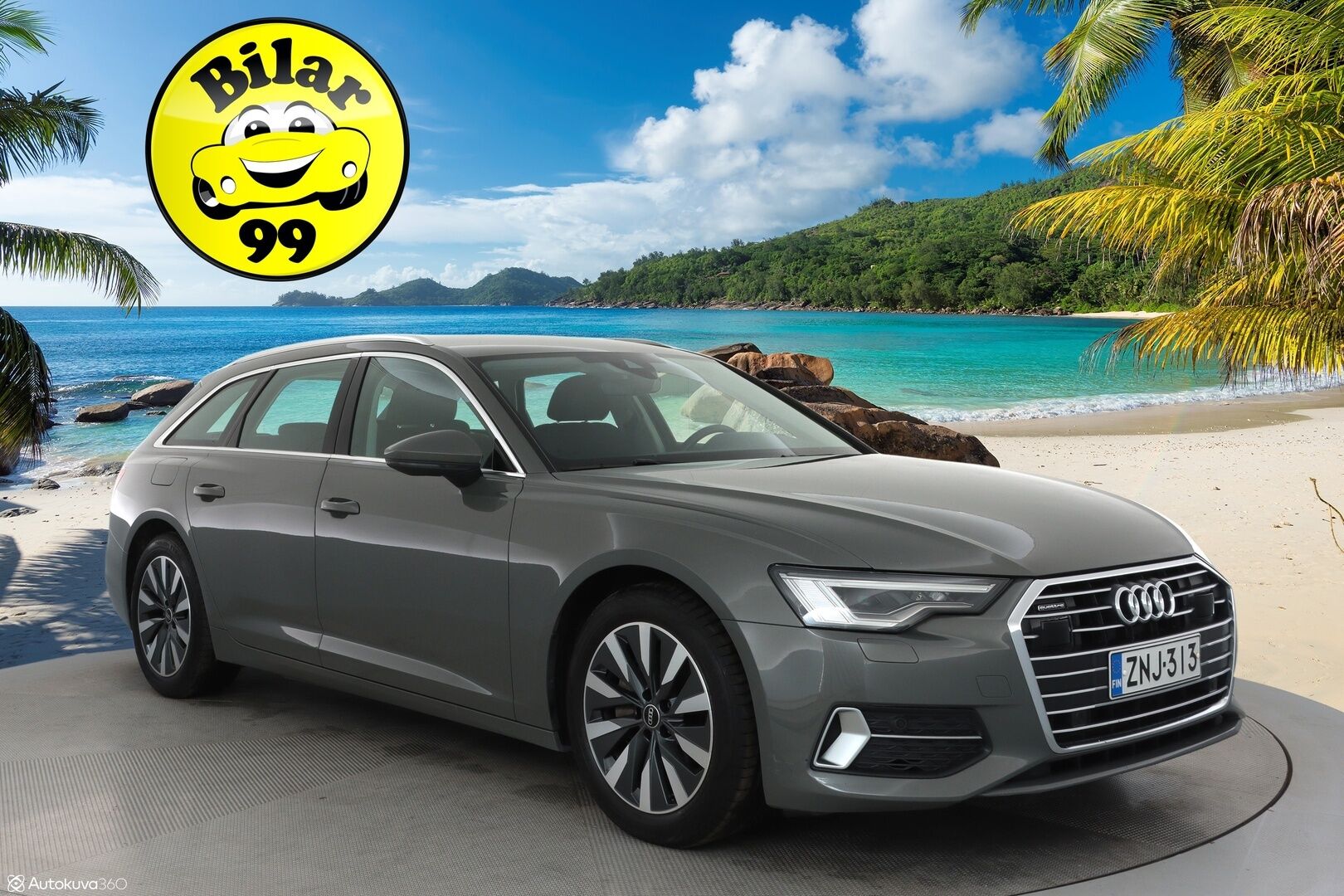 Audi A6 2022 Avant Business 40 TDI MHEV quattro S tronic ** Webasto / Adapt.Vakkari / Matrix-LED / P.Kamera / Sporttipenkit / Navi ** - 3,99 % KORKOTARJOUS TÄHÄN AUTOON - 2-Omisteinen Suomi-auto / Kahdet Renkaat