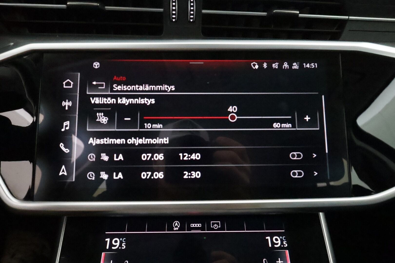 Audi A6 2022 Avant Business 40 TDI MHEV quattro S tronic ** Webasto / Adapt.Vakkari / Matrix-LED / P.Kamera / Sporttipenkit / Navi ** - 3,99 % KORKOTARJOUS TÄHÄN AUTOON - 2-Omisteinen Suomi-auto / Kahdet Renkaat