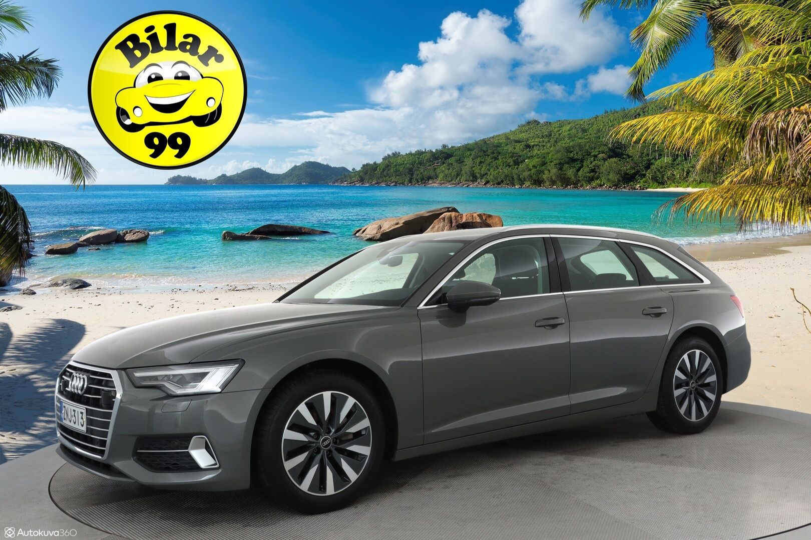 Audi A6 2022 Avant Business 40 TDI MHEV quattro S tronic ** Webasto / Adapt.Vakkari / Matrix-LED / P.Kamera / Sporttipenkit / Navi ** - 3,99 % KORKOTARJOUS TÄHÄN AUTOON - 2-Omisteinen Suomi-auto / Kahdet Renkaat