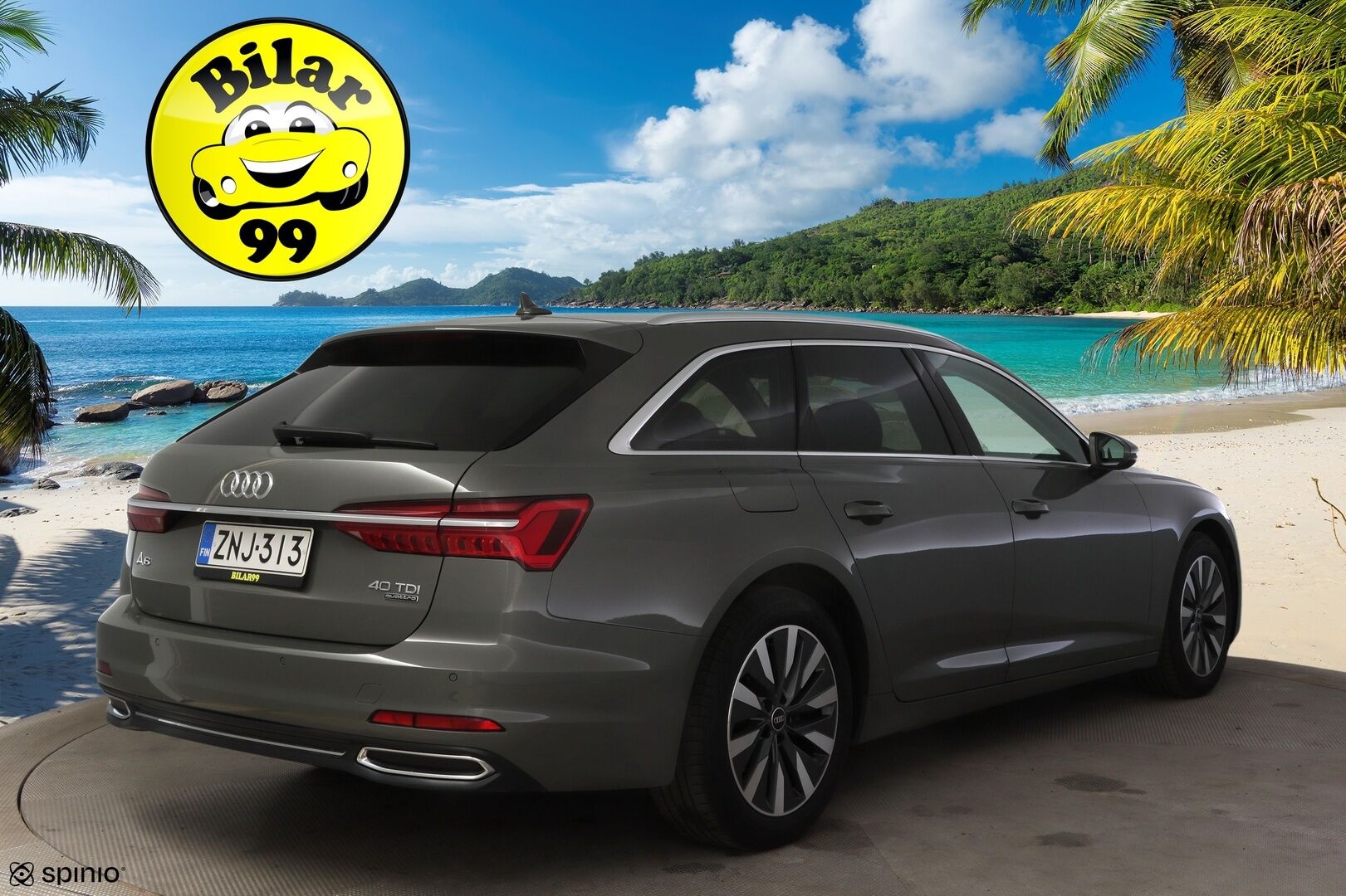 Audi A6 2022 Avant Business 40 TDI MHEV quattro S tronic ** Webasto / Adapt.Vakkari / Matrix-LED / P.Kamera / Sporttipenkit / Navi ** - 2-Omisteinen Suomi-auto / Kahdet Renkaat