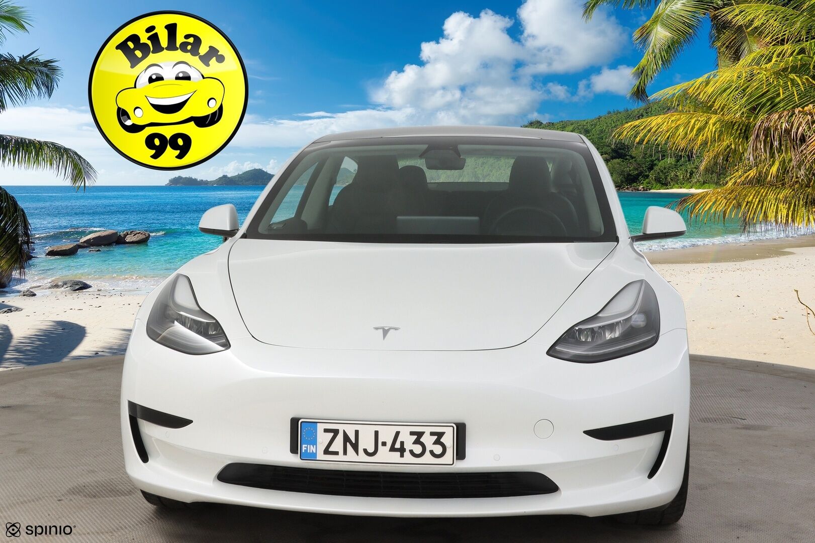 Tesla Model 3 2021 Standard Range Plus * Autopilot / Premium Audio / Panorama / P.kamera / Kaistavahti / Navi / ILP / * - Siisti Tesla super pienillä kilometreillä!