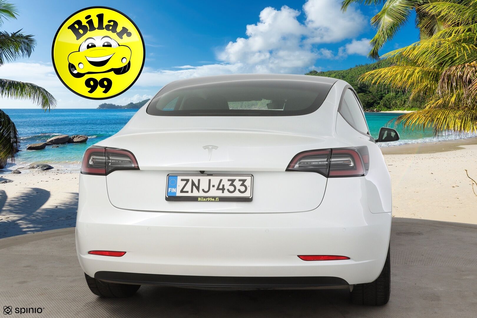 Tesla Model 3 2021 Standard Range Plus * Autopilot / Premium Audio / Panorama / P.kamera / Kaistavahti / Navi / ILP / * - Siisti Tesla super pienillä kilometreillä!