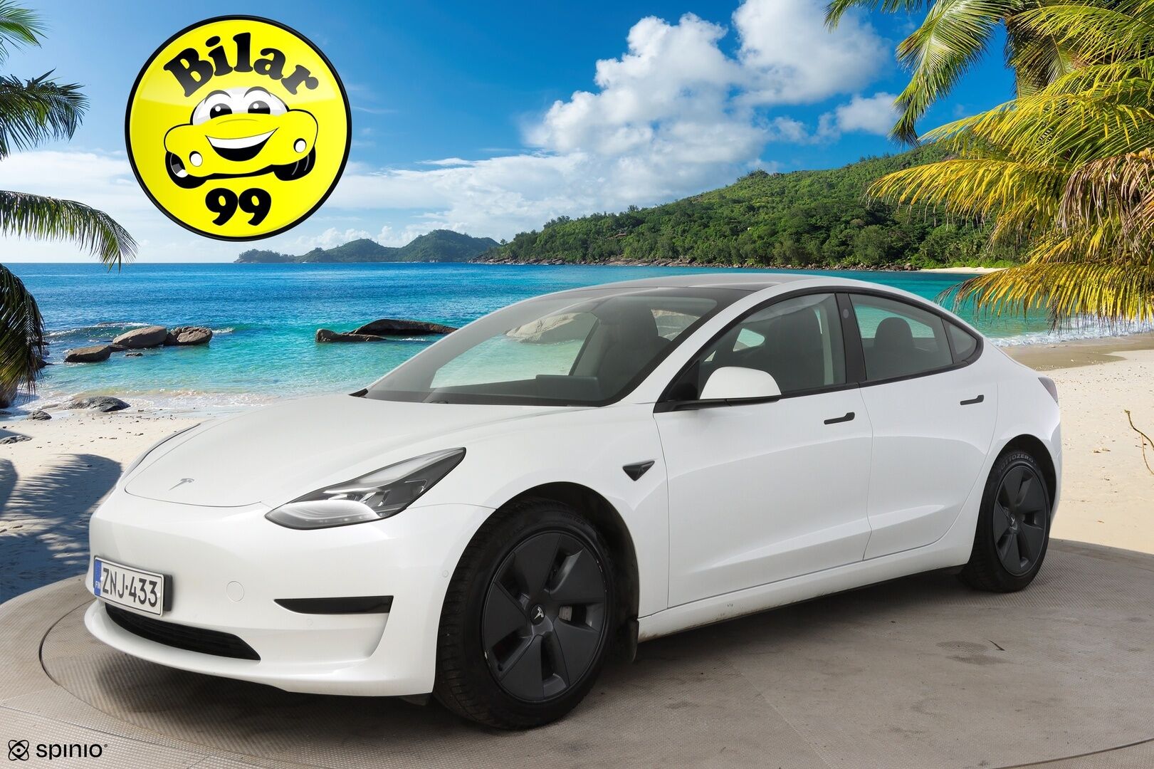 Tesla Model 3 2021 Standard Range Plus * Autopilot / Premium Audio / Panorama / P.kamera / Kaistavahti / Navi / ILP / * - Siisti Tesla super pienillä kilometreillä!