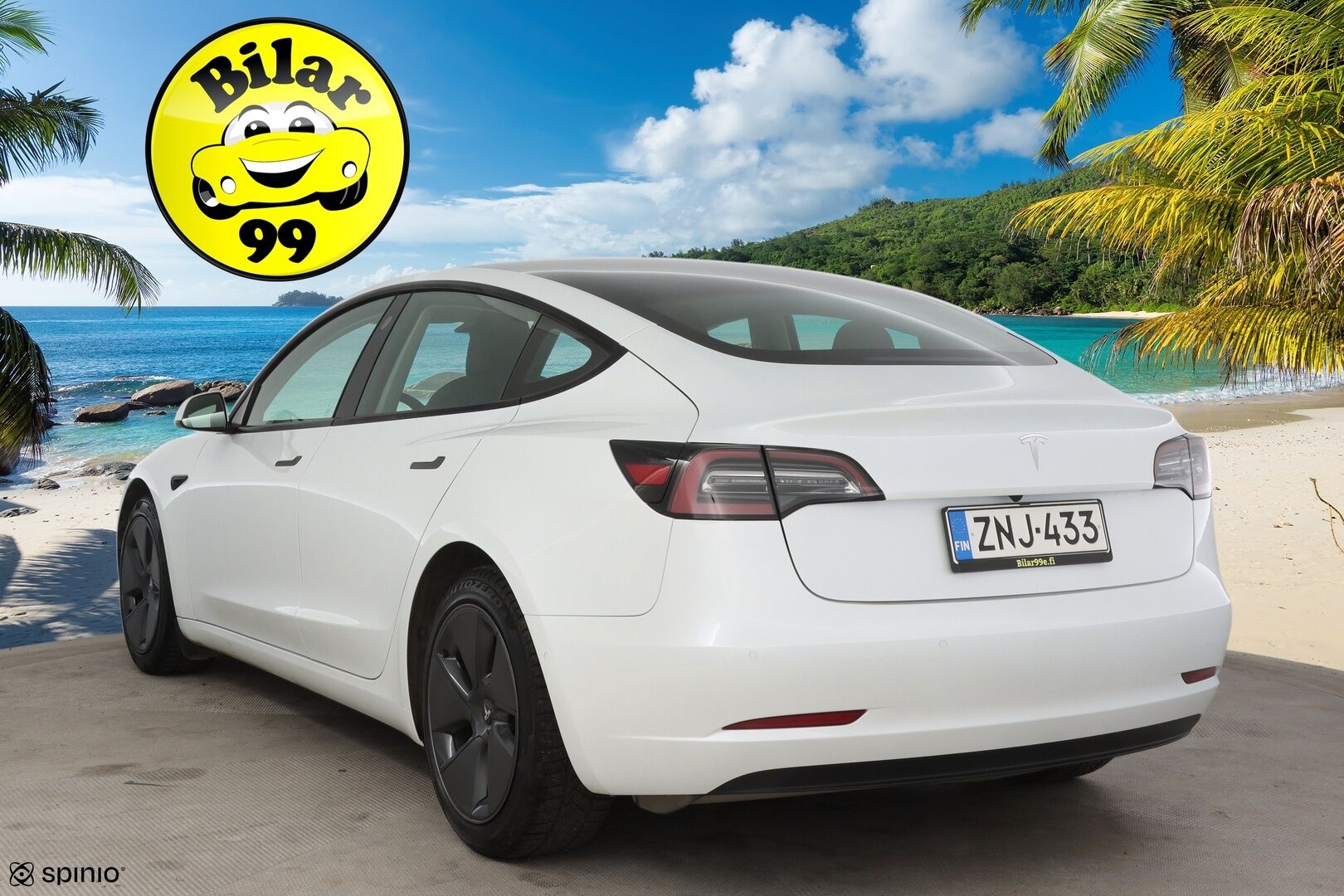 Tesla Model 3 2021 Standard Range Plus * Autopilot / Premium Audio / Panorama / P.kamera / Kaistavahti / Navi / ILP / * - Siisti Tesla super pienillä kilometreillä!