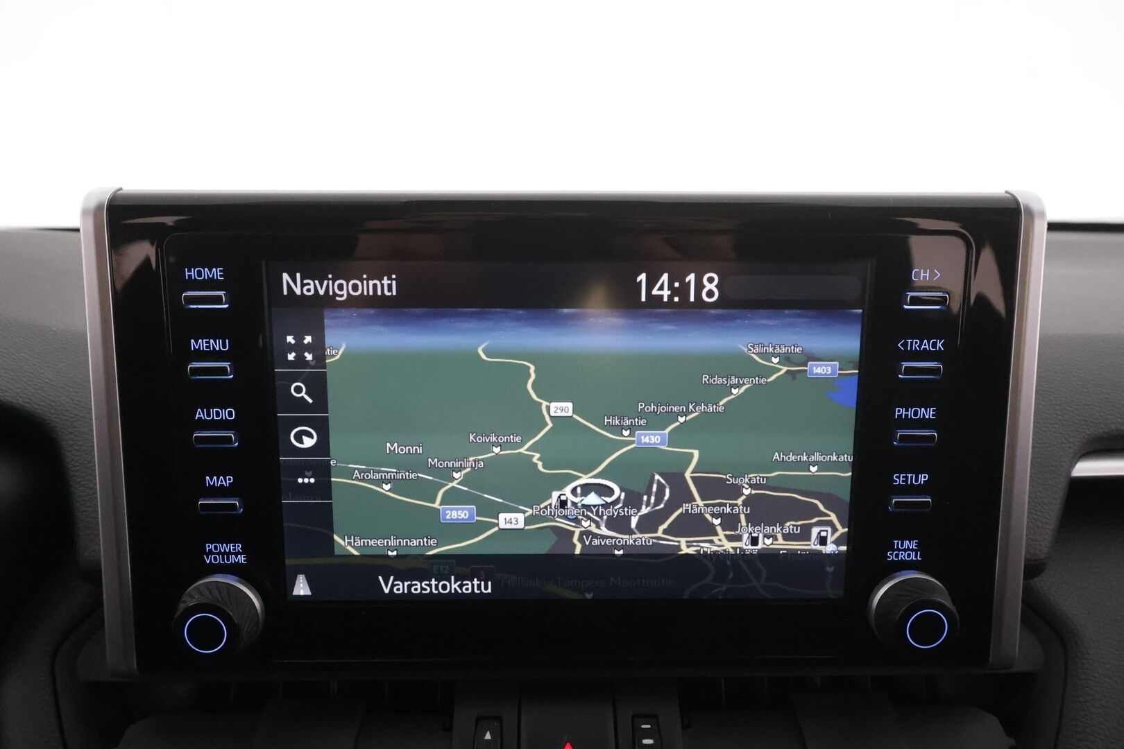 Toyota RAV4 2022 2,5 Hybrid AWD-i Business * Koukku / ACC / LED / P.kamera / Sisätilanlämmitin / Navi / Kaistavahti * - 1.om Suomi-auto / Harvinainen Blue Flame väri / Kahdet renkaat aluvanteilla / Merkkihuollot