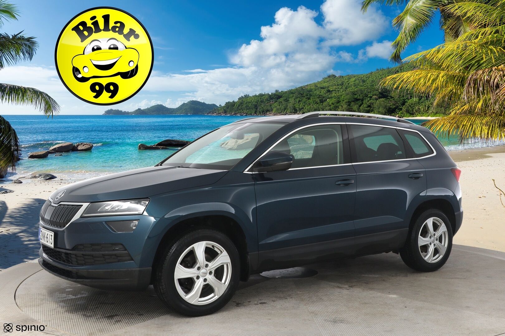 Skoda Karoq 2020 1,5 TSI Style BusinessLine DSG **Webasto / Adapt.Vakkari / LED-valot / Muistipenkki / Navi / Kaistavahti / Keyless** - 2-om Suomi-auto / Juuri vaihdettu Jakopää / Merkkihuollettu!