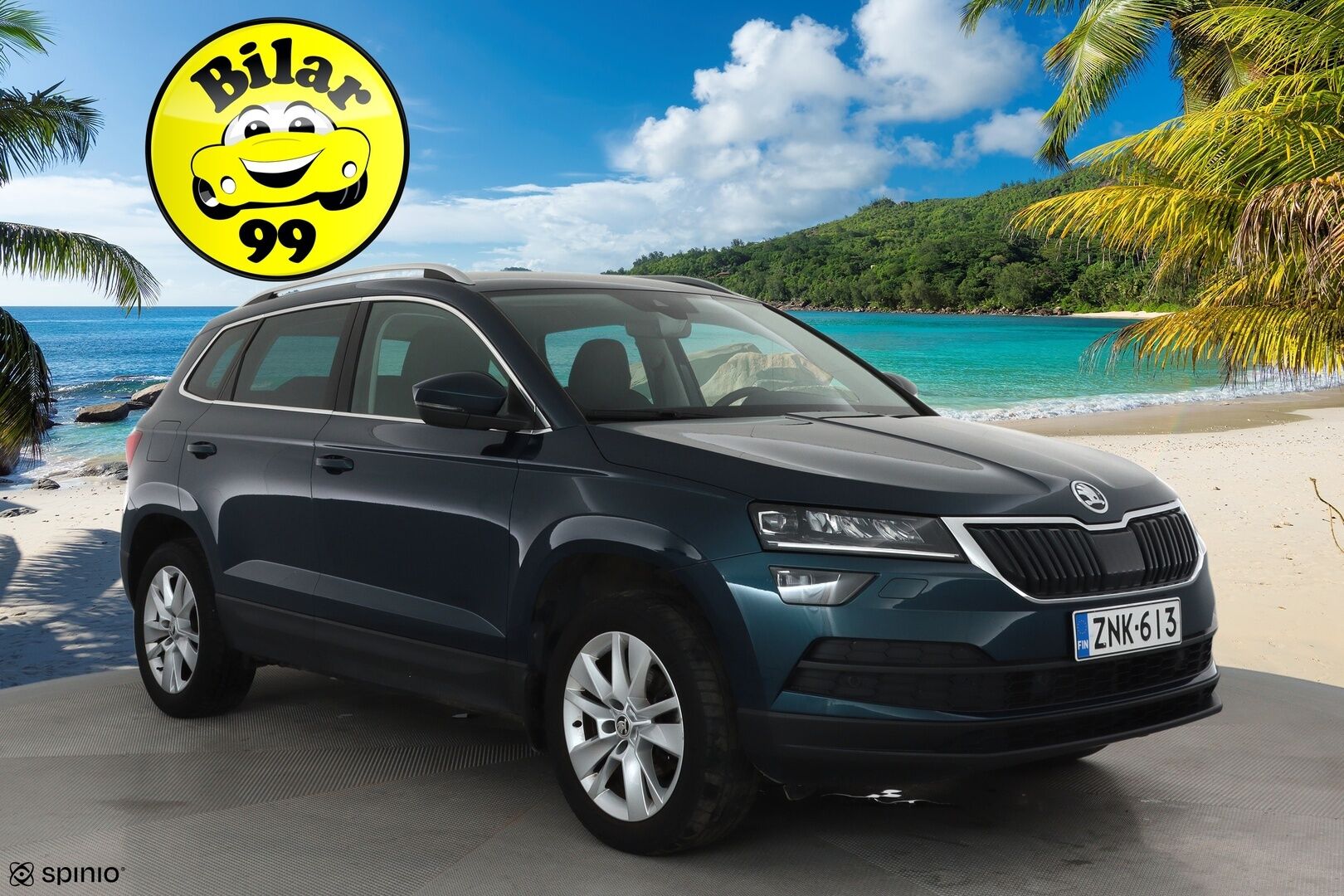 Skoda Karoq 2020 1,5 TSI Style BusinessLine DSG **Webasto / Adapt.Vakkari / LED-valot / Muistipenkki / Navi / Kaistavahti / Keyless** - 1-om Suomi-auto / Kahdet Renkaat / Merkkihuollettu!