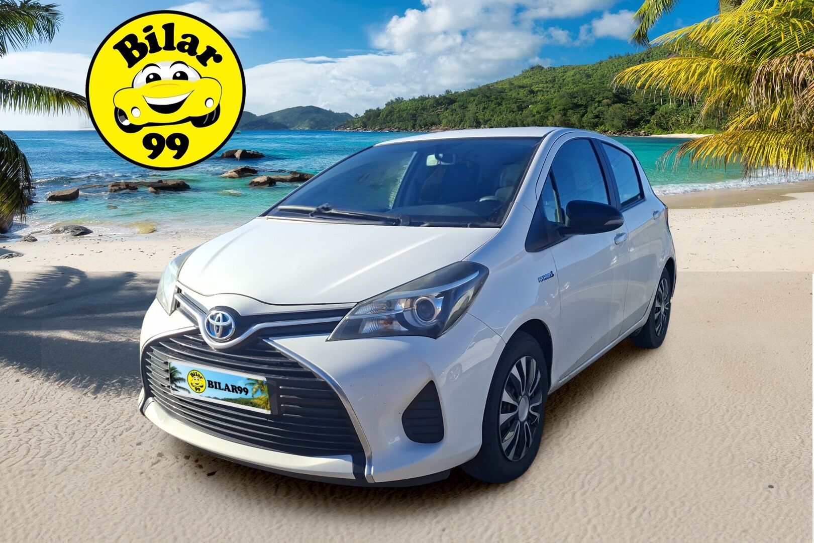 Toyota Yaris 2015 TOYOTA YARIS HYBRID 1497cm3 - Ilmastointi | Penkinlämmittimet | Kahdet renkaat | Juuri huollettu |