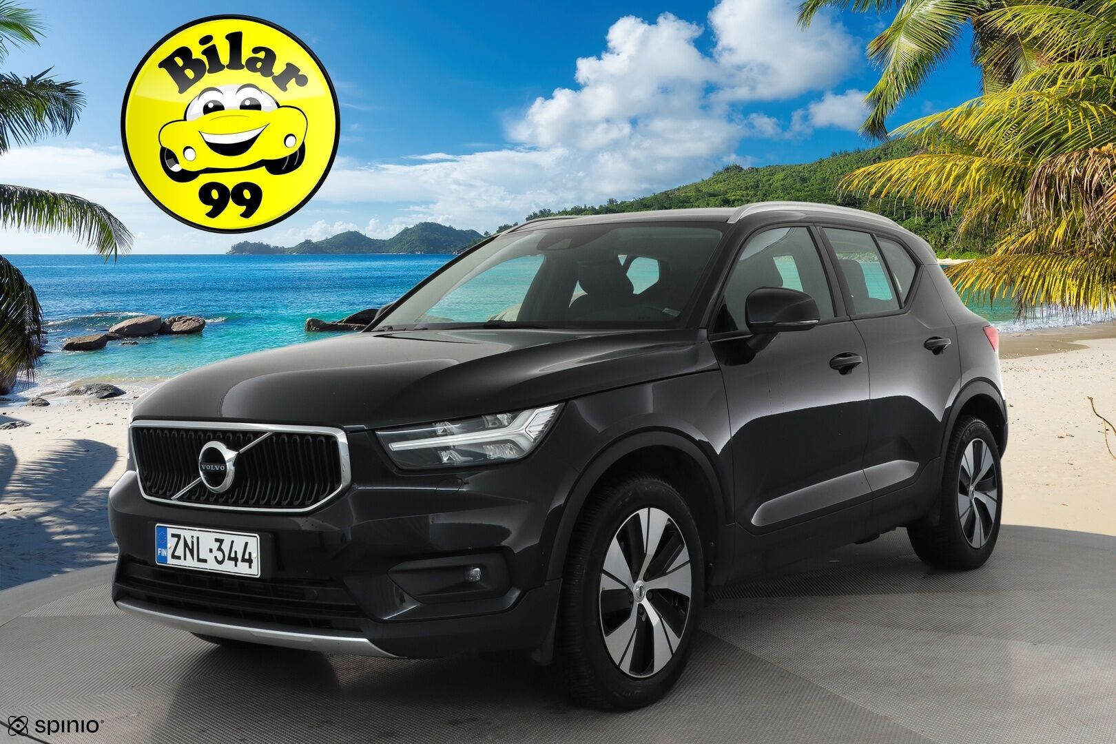 Volvo XC40 2020 T3 Momentum aut **Adapt.vakkari / Webasto / Puolinahat / Digimittaristo / Sähköluukku / KeylessGo** - Suomi-auto / Kahdet renkaat aluvanteilla