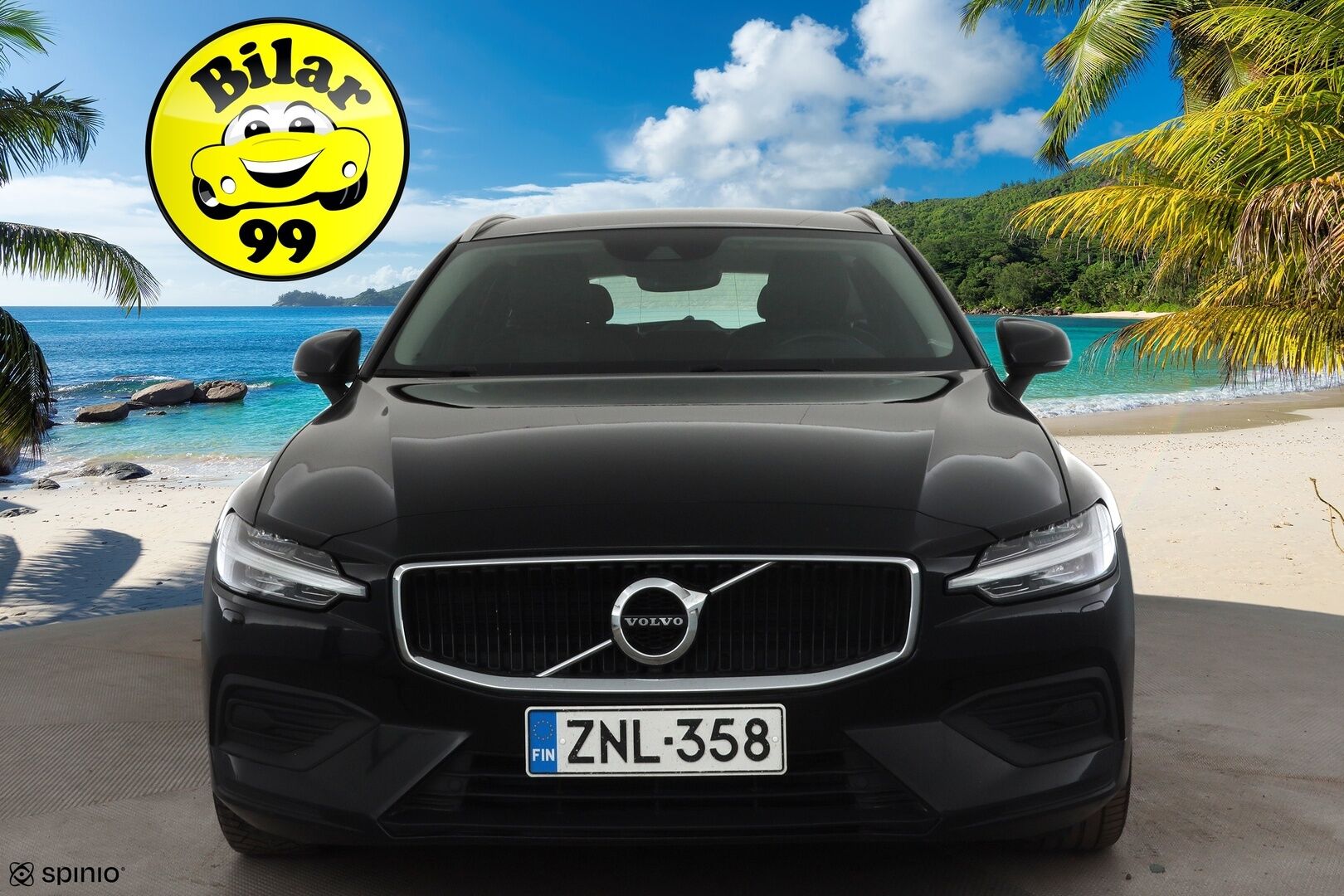 Volvo V60 2020 D3 AWD Business aut * Webasto / Koukku / ACC / LED / P.tutka / Navi / Kaistavahti / Keyless * - Suomi-auto / Kahdet renkaat / Merkkihuollot - HULLUT BLACKWEEK JATKOT - KORKOTARJOUS 2,49%