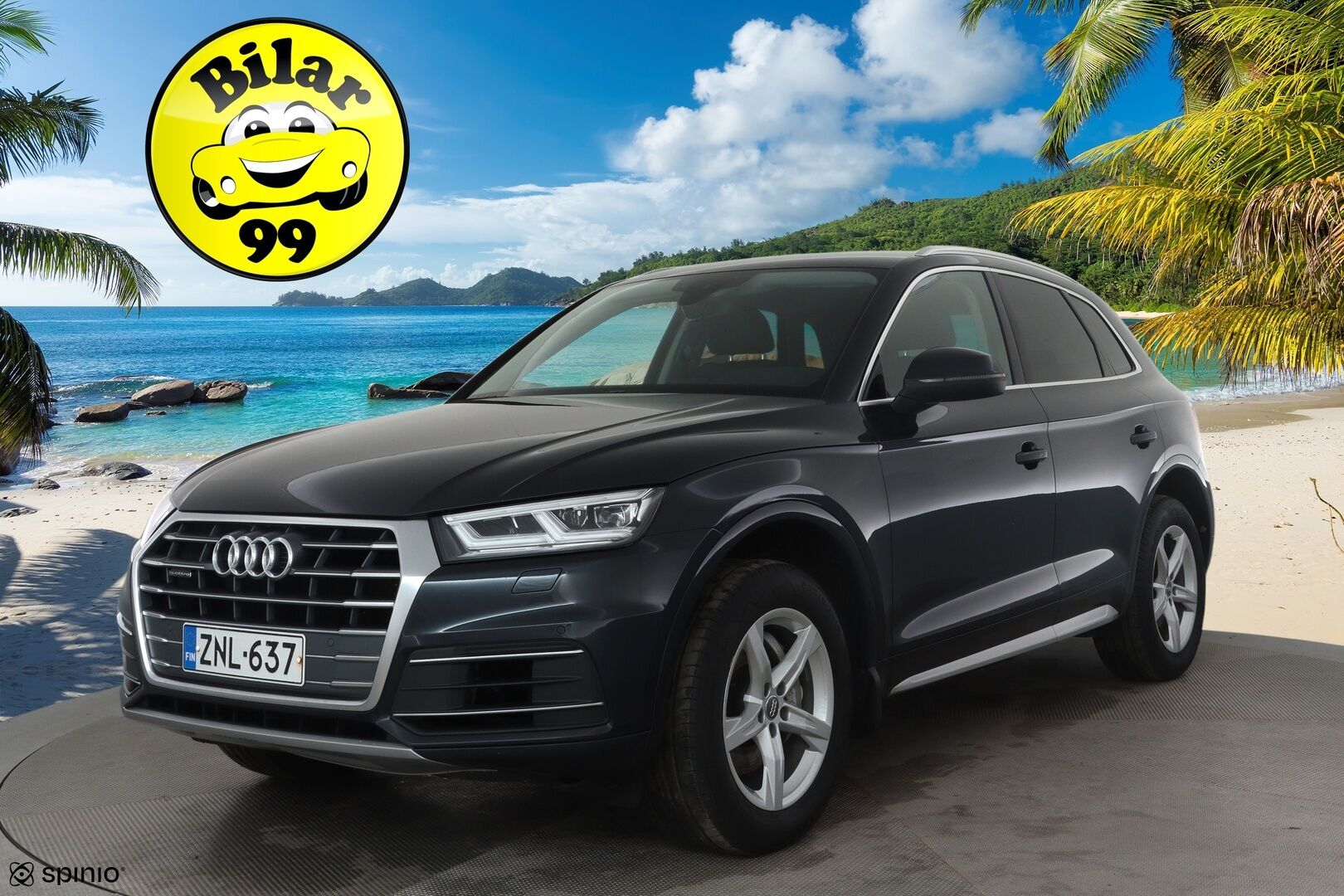 Audi Q5 2020 Business Sport Special Edition 35 TDI 120 kW quattro S tronic *Webasto / Koukku / LED / Sporttipenkit* - Suomi-auto / Kahdet renkaat aluvanteilla / Merkkihuollettu