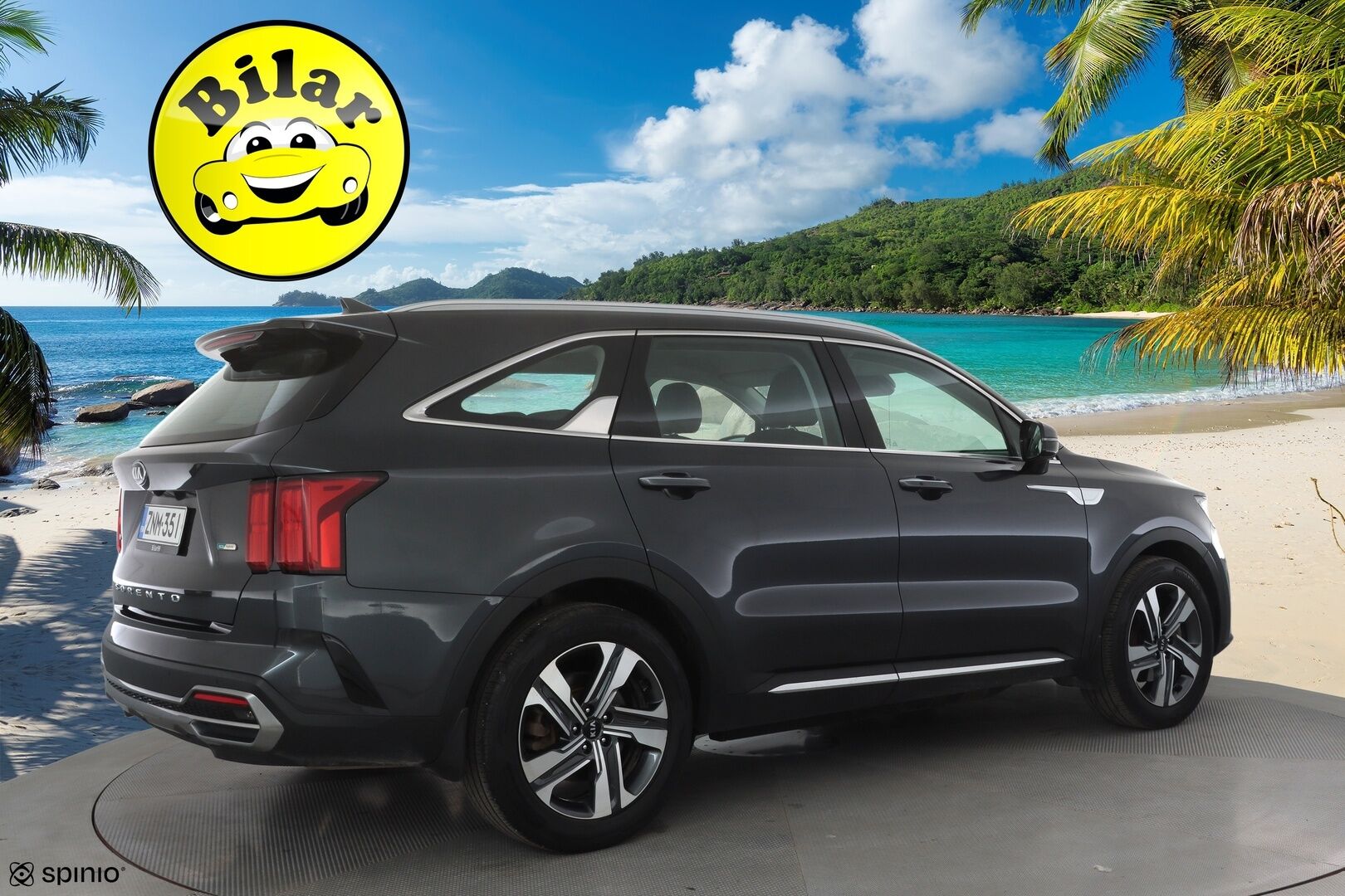 Kia Sorento 2021 1,6 T-GDI Hybrid AWD Business Premium AT 7P - | ACC | 7-paikkainen | Nahat | Sähköpenkki | HDA | BSM | RCTA | P.kamera | Keyless | LED | Apple & Android | Merkkihuollot | 2x renkaat aluin | 