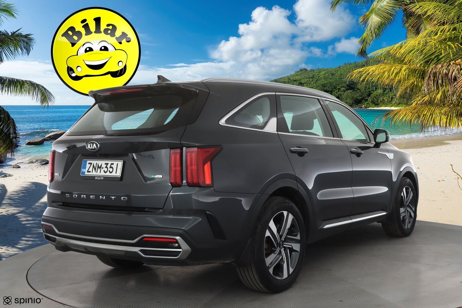 Kia Sorento 2021 1,6 T-GDI Hybrid AWD Business Premium AT 7P - | ACC | 7-paikkainen | Nahat | Sähköpenkki | HDA | BSM | RCTA | P.kamera | Keyless | LED | Apple & Android | Merkkihuollot | 2x renkaat aluin | 