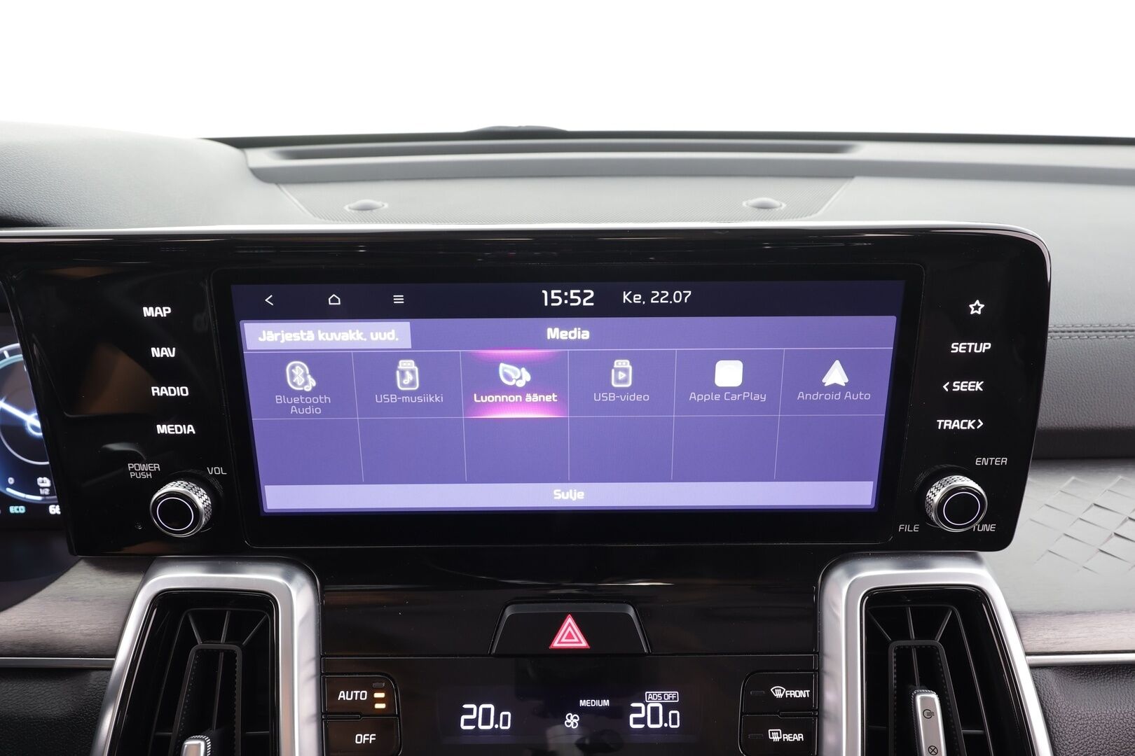 Kia Sorento 2021 1,6 T-GDI Hybrid AWD Business Premium AT 7P - | ACC | 7-paikkainen | Nahat | Sähköpenkki | HDA | BSM | RCTA | P.kamera | Keyless | LED | Apple & Android | Merkkihuollot | 2x renkaat aluin | 