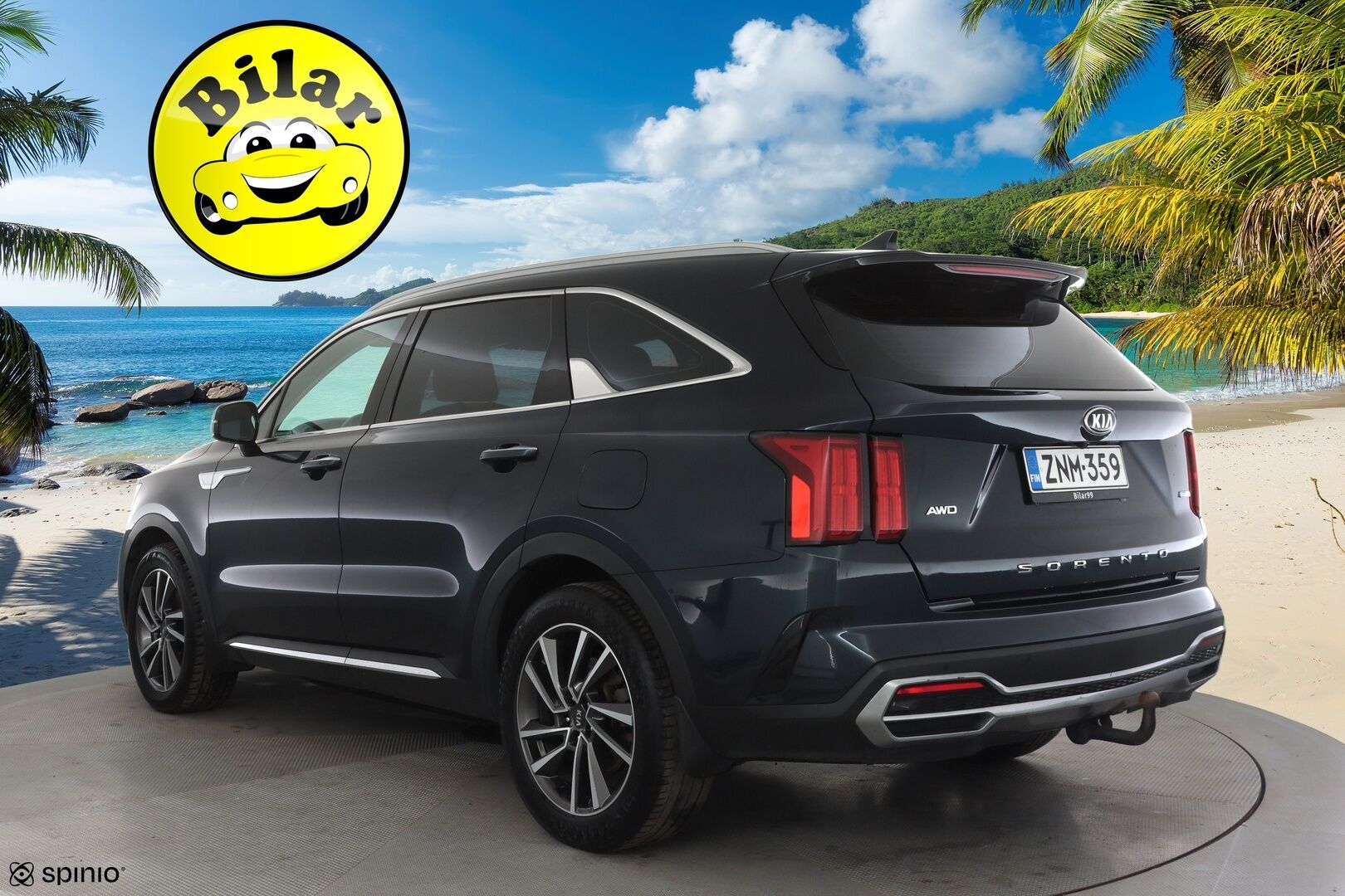 Kia Sorento 2021 1,6 T-GDI Hybrid AWD Business AT 7P - | ACC | HDA | Sähköpenkki | LED | P.kamera | Lämm. ratti | Apple & Android | Keyless | Digimittaristo | 2x renkaat aluin | Suomiauto | 