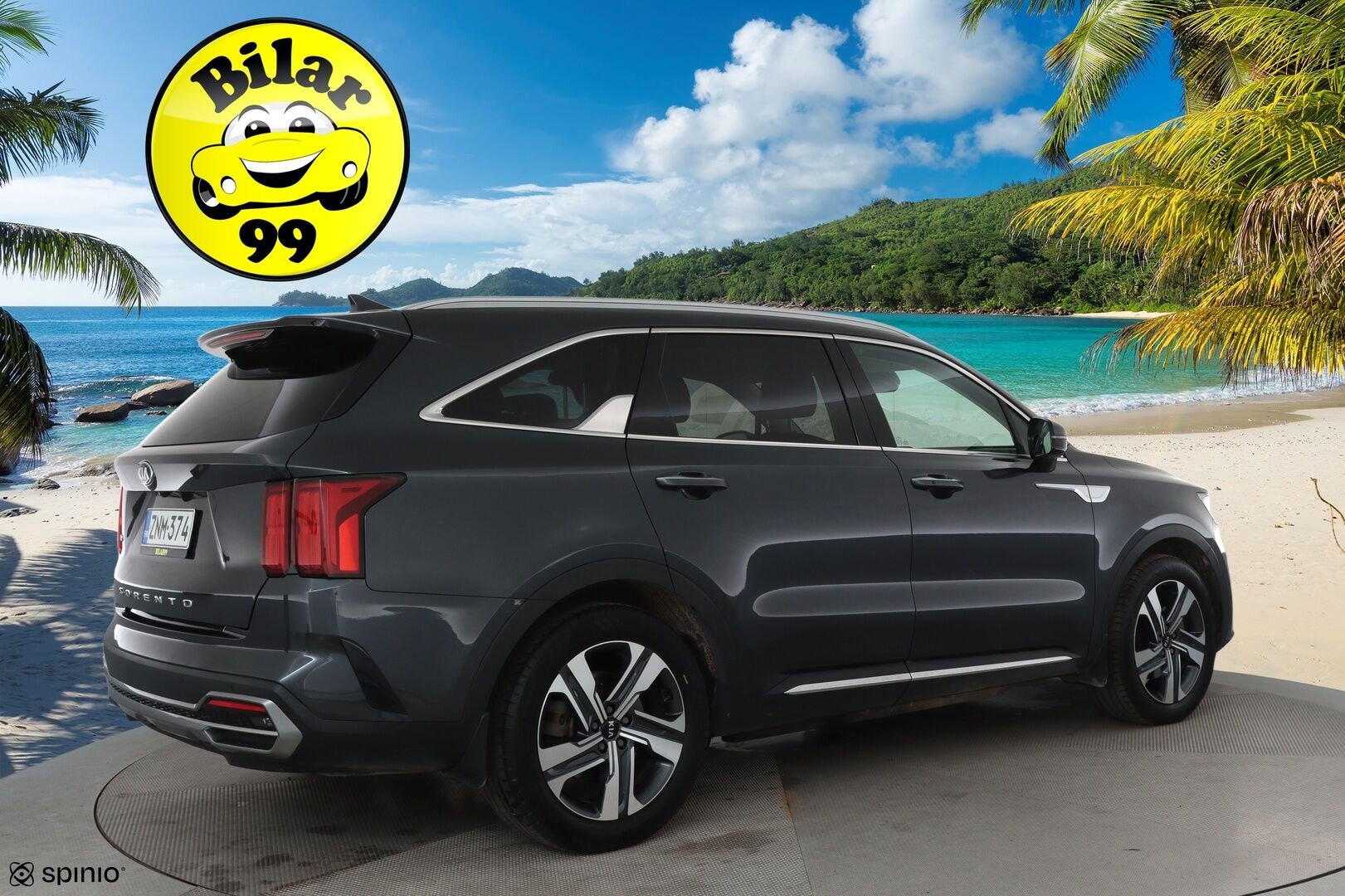 Kia Sorento 2020 1,6 T-GDI Hybrid AWD Business Premium AT 7P **Adapt.vakkari / Sähköpenkit / P.kamera / Nahkasisusta / Apple&Android / TULOSSA - 3,99 % KORKOTARJOUS TÄHÄN AUTOON - 