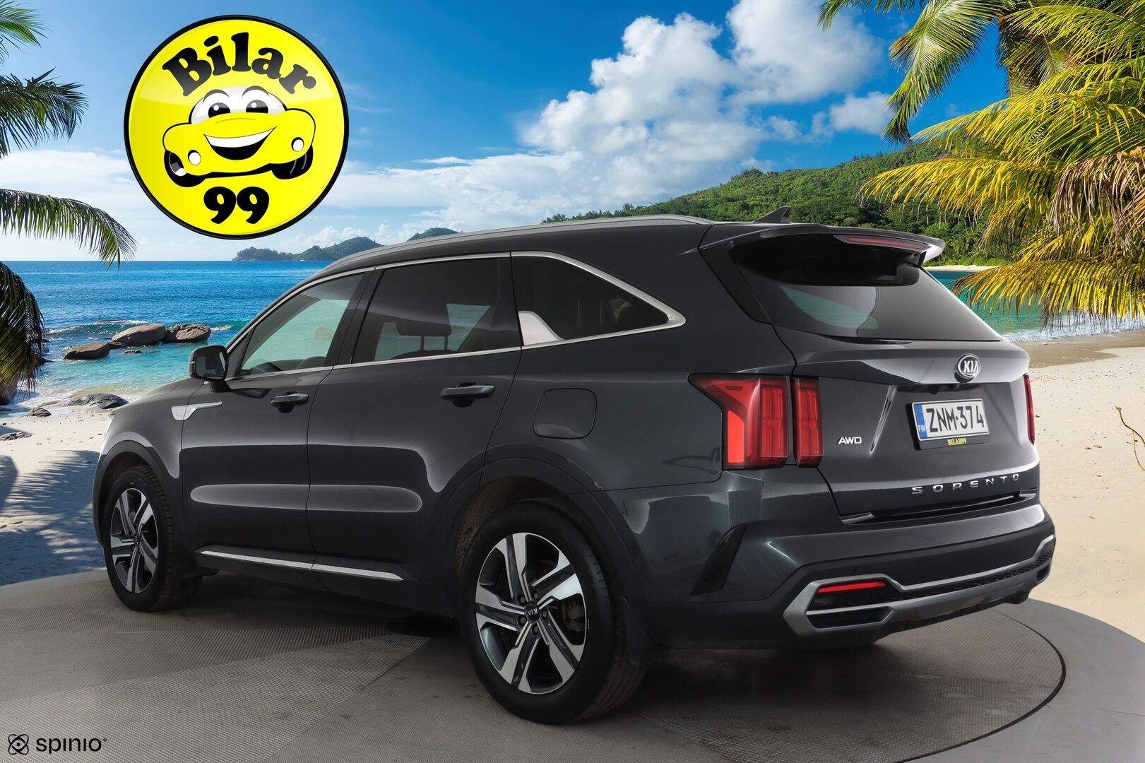 Kia Sorento 2020 1,6 T-GDI Hybrid AWD Business Premium AT 7P **Adapt.vakkari / Sähköpenkit / P.kamera / Nahkasisusta / Apple&Android / TULOSSA - 3,99 % KORKOTARJOUS TÄHÄN AUTOON - 