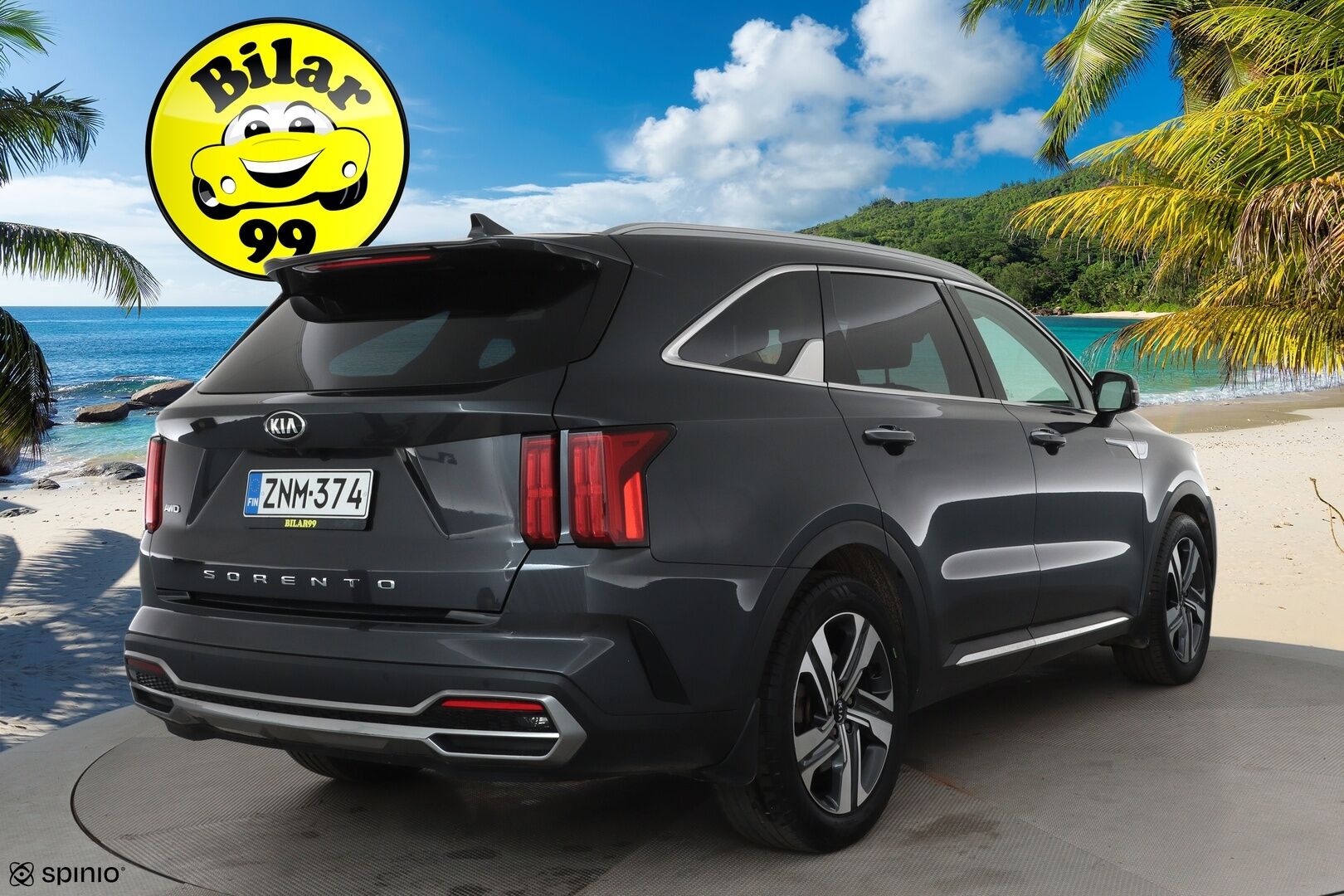 Kia Sorento 2020 1,6 T-GDI Hybrid AWD Business Premium AT 7P **Adapt.vakkari / Sähköpenkit / P.kamera / Nahkasisusta / Apple&Android / TULOSSA - 3,99 % KORKOTARJOUS TÄHÄN AUTOON - 