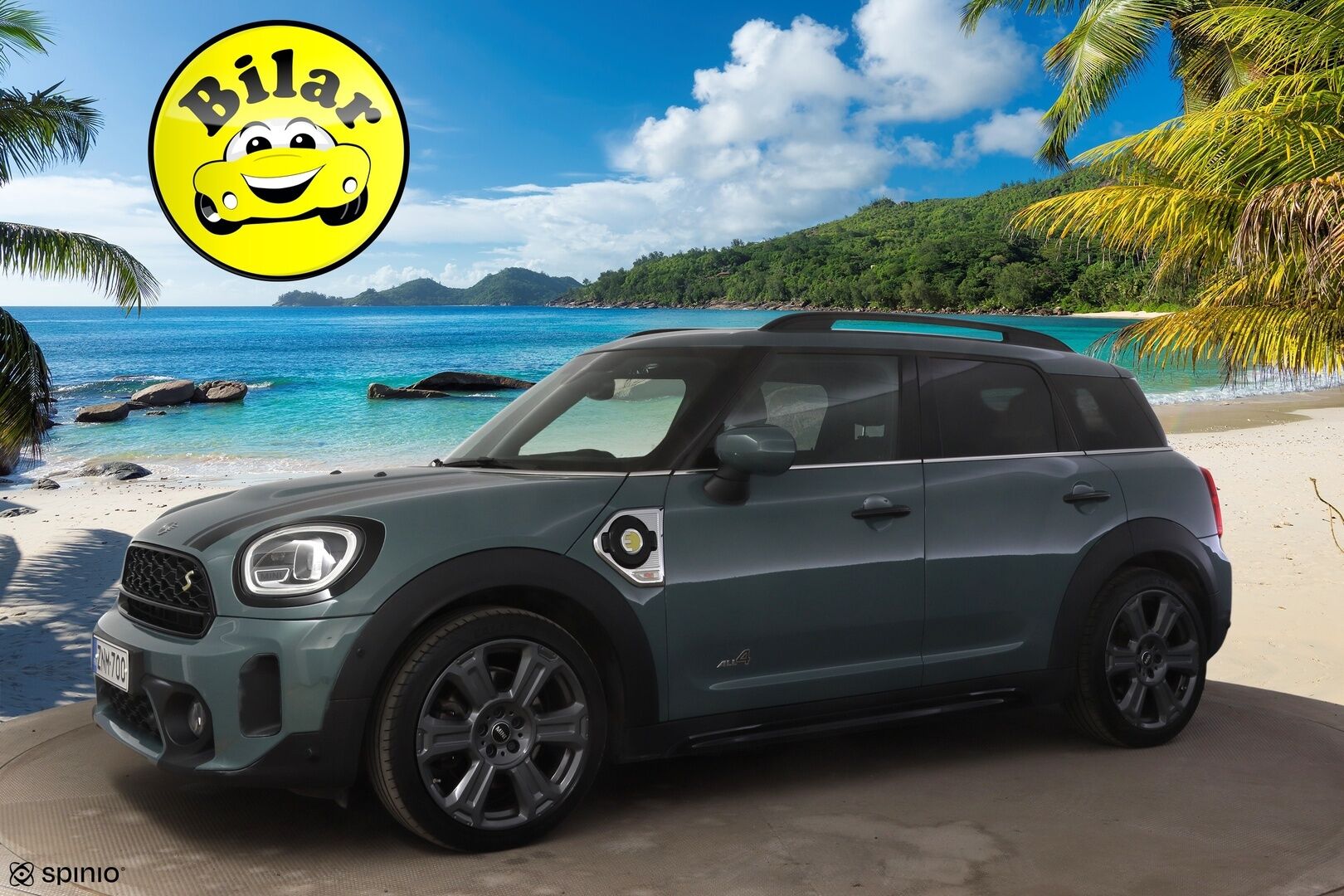 MINI Countryman 2021 Cooper SE ALL4 A Maximise - | H&K | ACC | HUD | P.Kamera | Panorama | Muistipenkki | Merkki huollettu | Nahkapenkit |