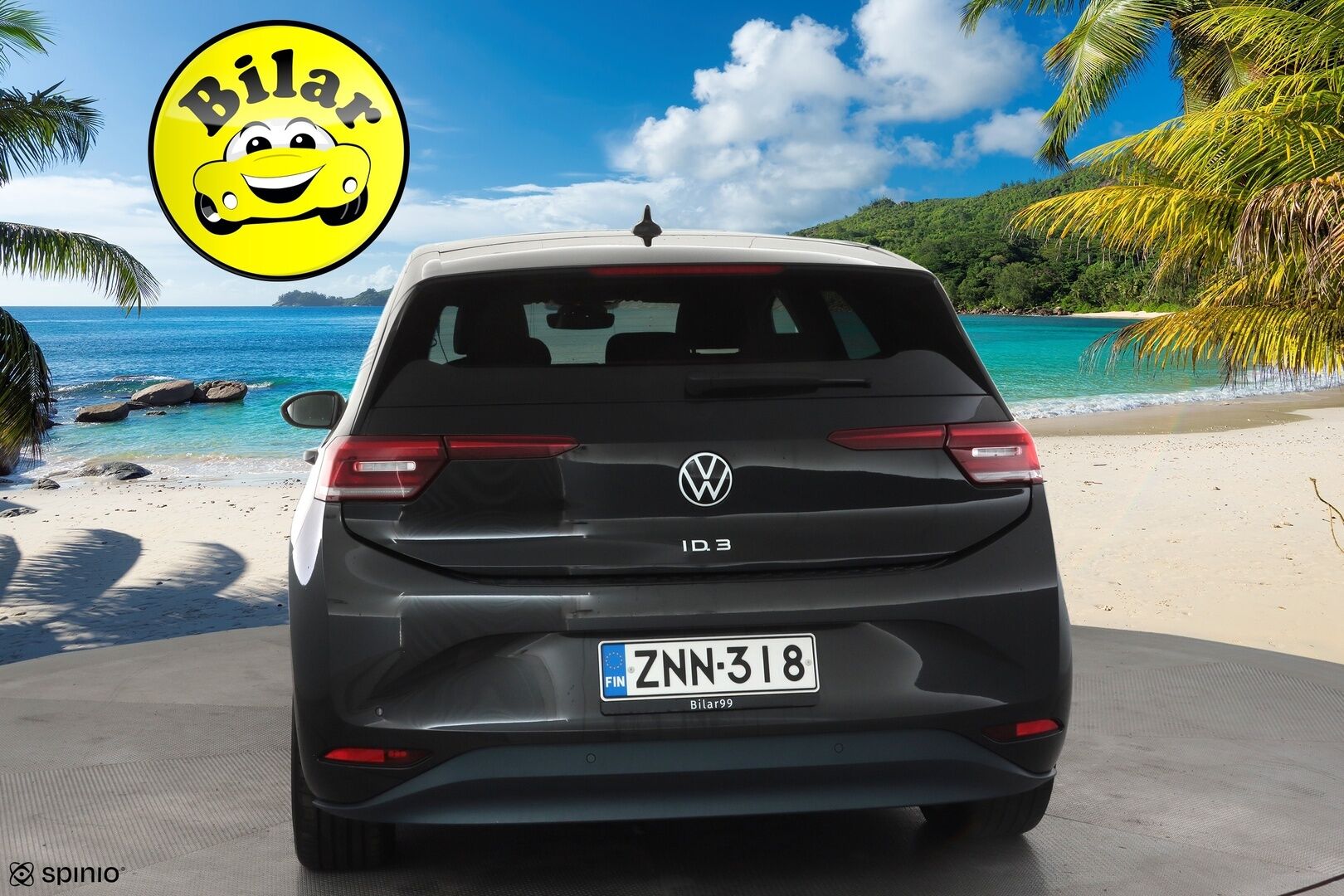 Volkswagen ID.3 2020 1ST Max 150 kW, akku 58 kWh - | ACC | ILP | HUD | Sähköpenkit hieronnalla | Lasikatto | IQ.Light | Travel Assist | Side Assist | P.kamera | Keyless | Merkkihuollot | 2x renkaat aluin |
