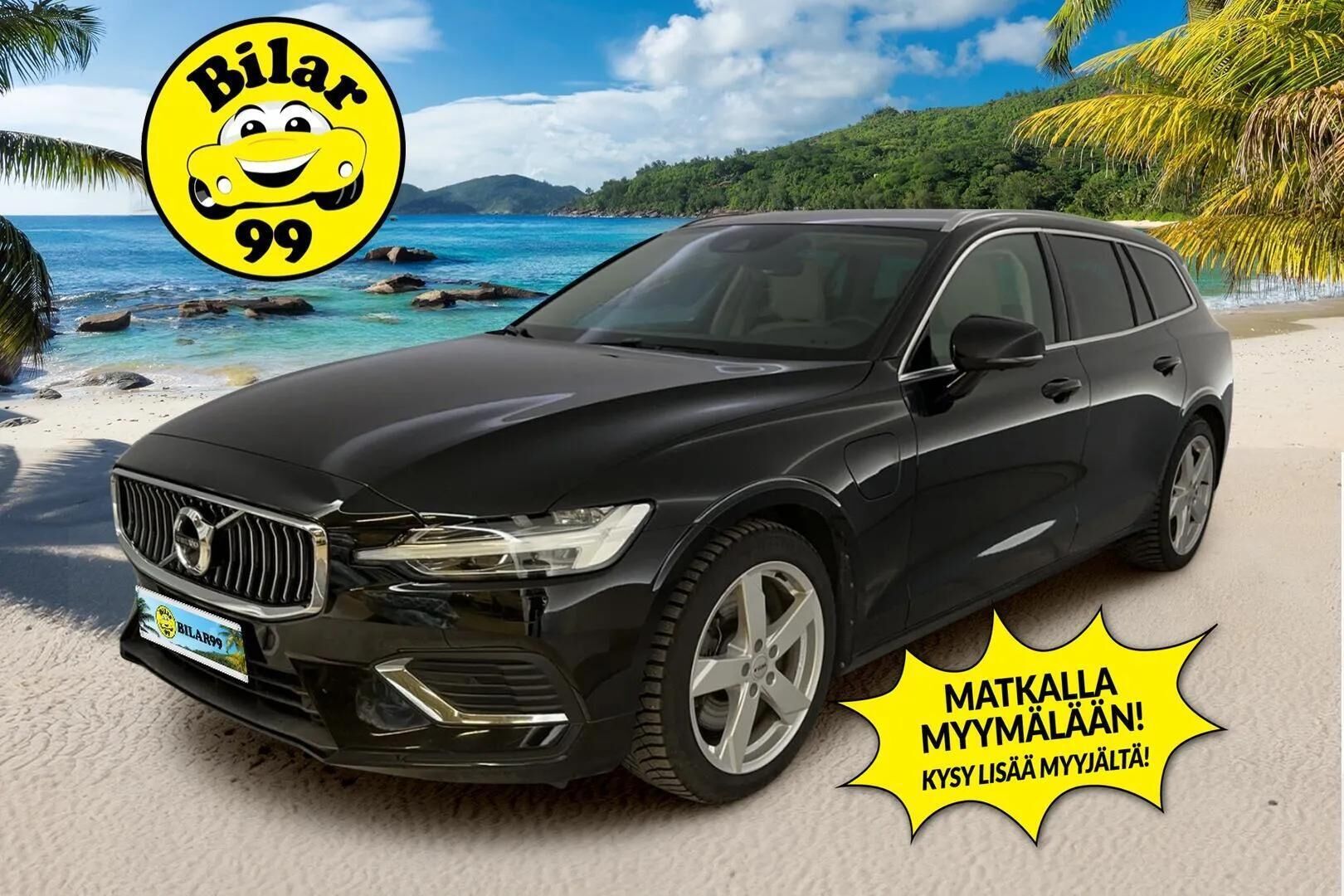 Volvo V60 2021 T8 TwE AWD Business Inscription aut ** Webasto / 360 Kamera / Adapt.vakkari / Vetokoukku ** - 1.om Suomi-auto / Merkkihuollettu - HULLUT JOULUT KORKOTARJOUS 2,49% 