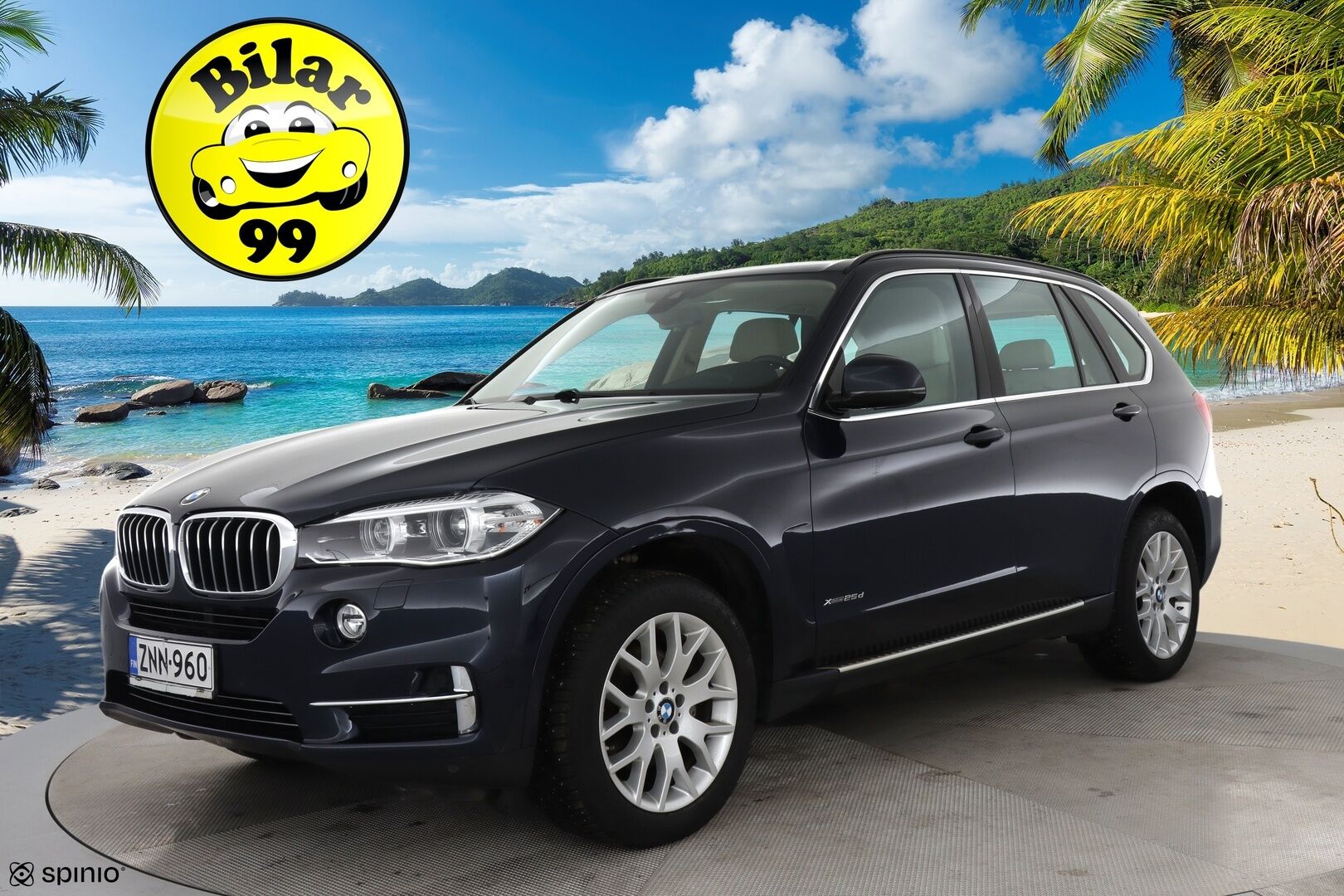 BMW X5 2015 F15 xDrive25d TwinPower Turbo A * Muistipenkit / H&K / Xenon / Sähköluukku / Prof.Navi / Vakkari * - HULLUT AVAJAISHULINAT KORKOTARJOUS 3,29 %