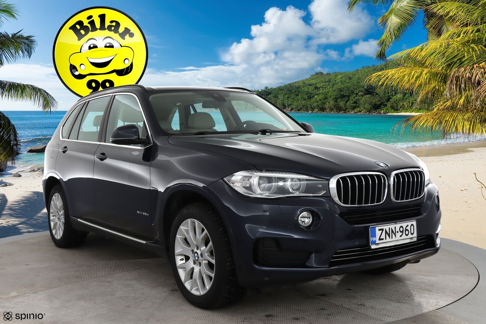 BMW X5 2015 F15 xDrive25d TwinPower Turbo A * Muistipenkit / H&K / Xenon / Sähköluukku / Prof.Navi / Vakkari * - HULLUT AVAJAISHULINAT KORKOTARJOUS 3,29 %