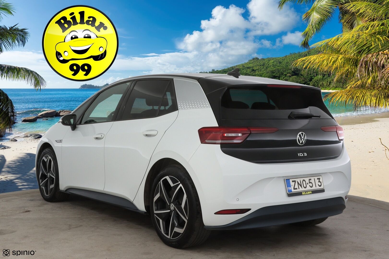 Volkswagen ID.3 2020 1ST Plus 150 kW, akku 58 kWh* Peruutuskamera / Ilmalämpöpumppu / Kaistavahti / Navi * - * 2x Volkswagen alumiinivanteet merkkirenkailla / siisti*