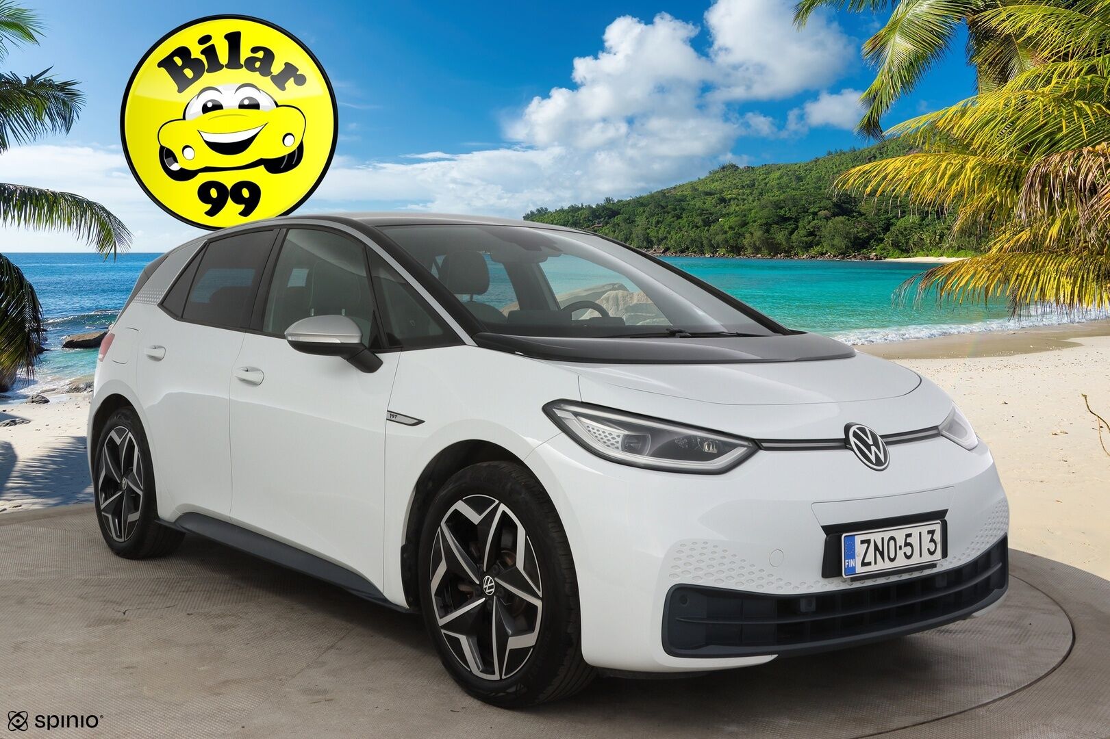 Volkswagen ID.3 2020 1ST Plus 150 kW, akku 58 kWh* Peruutuskamera / Ilmalämpöpumppu / Kaistavahti / Navi * - * 2x Volkswagen alumiinivanteet merkkirenkailla / siisti*