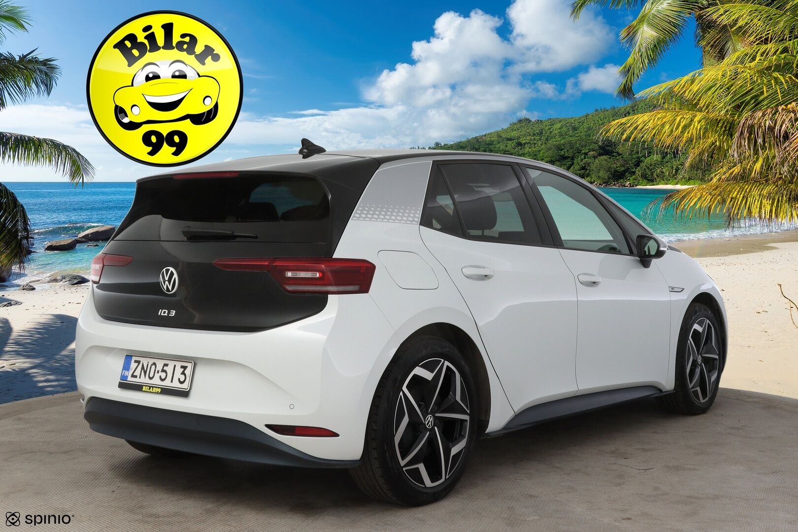 Volkswagen ID.3 2020 1ST Plus 150 kW, akku 58 kWh* Peruutuskamera / Ilmalämpöpumppu / Kaistavahti / Navi * - * 2x Volkswagen alumiinivanteet merkkirenkailla / siisti*