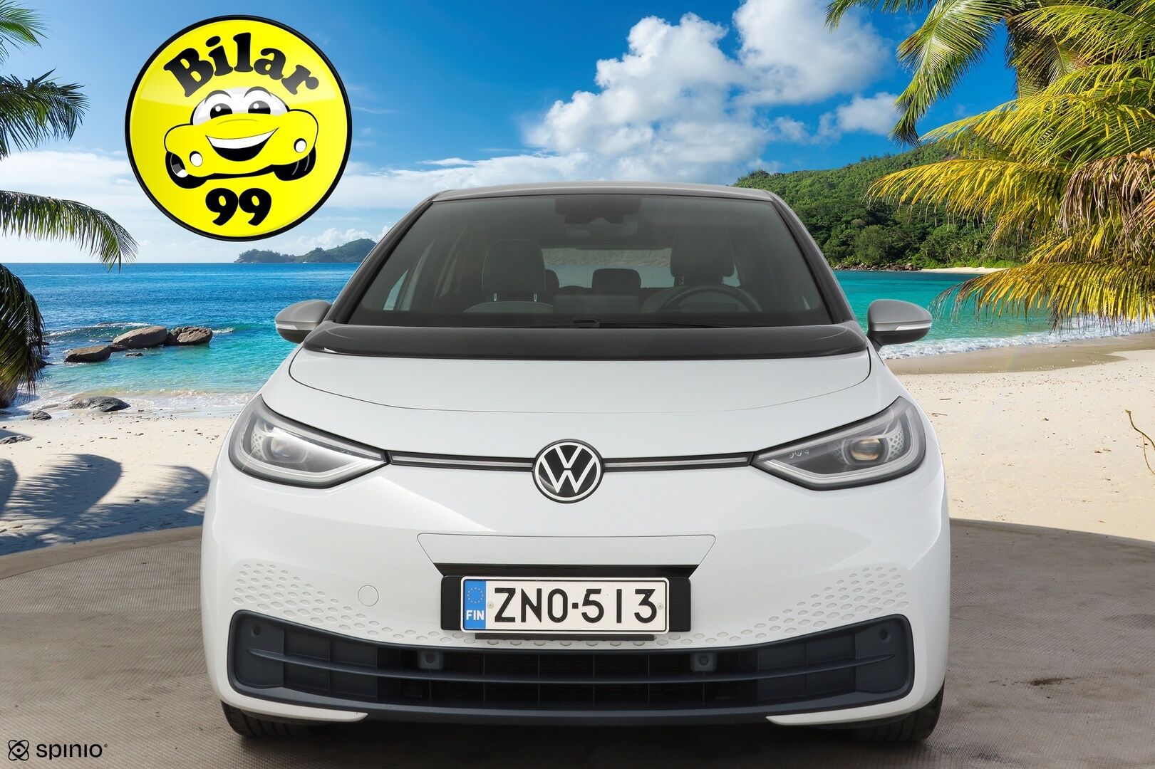 Volkswagen ID.3 2020 1ST Plus 150 kW, akku 58 kWh* Peruutuskamera / Ilmalämpöpumppu / Kaistavahti / Navi * - * 2x Volkswagen alumiinivanteet merkkirenkailla / siisti*
