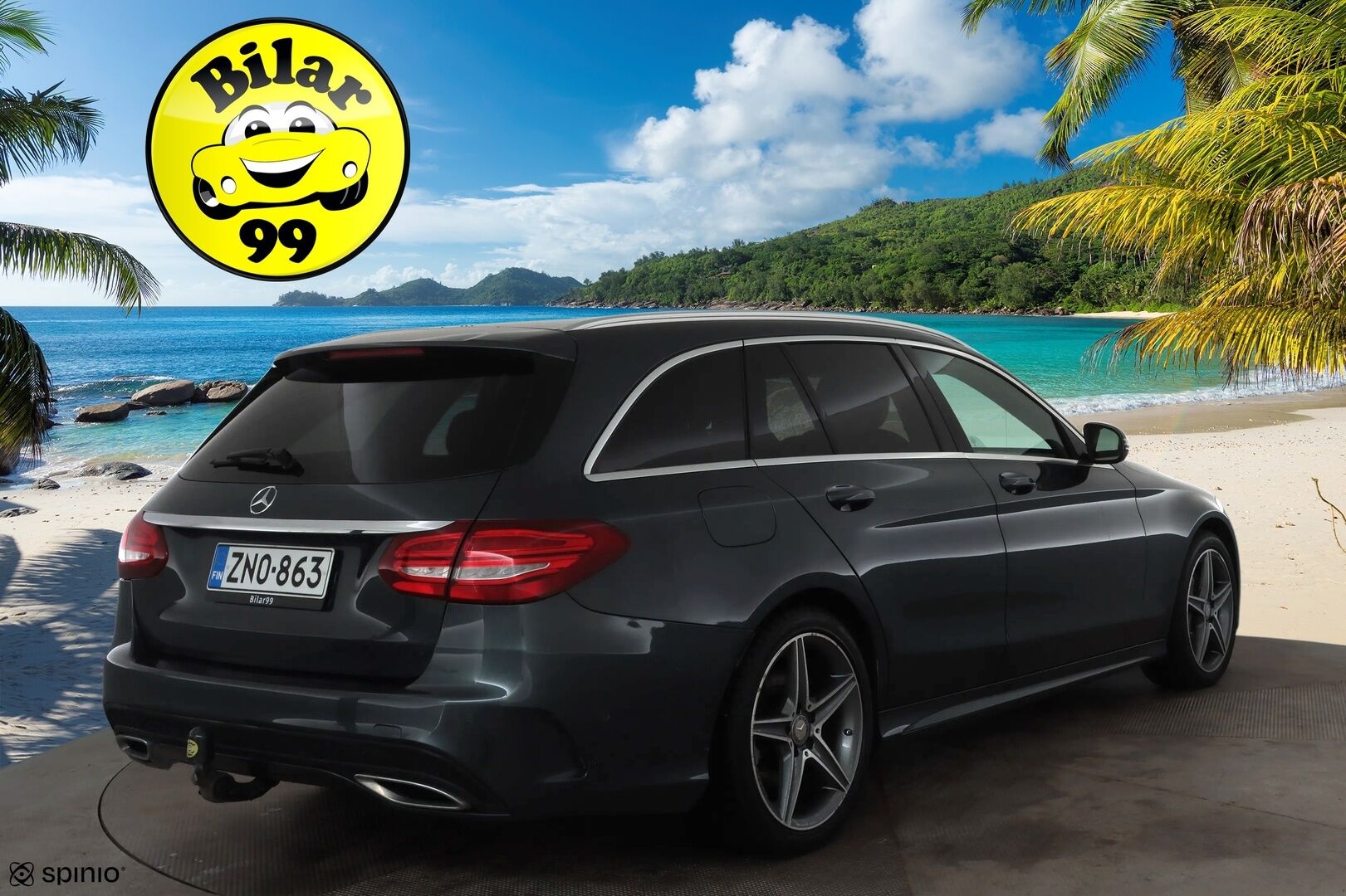 Mercedes-Benz C 2016 250 d T A Premium Business * Panorama / Koukku / LED-High Performance / Sportpenkit / P.Tutkat * - Navi 