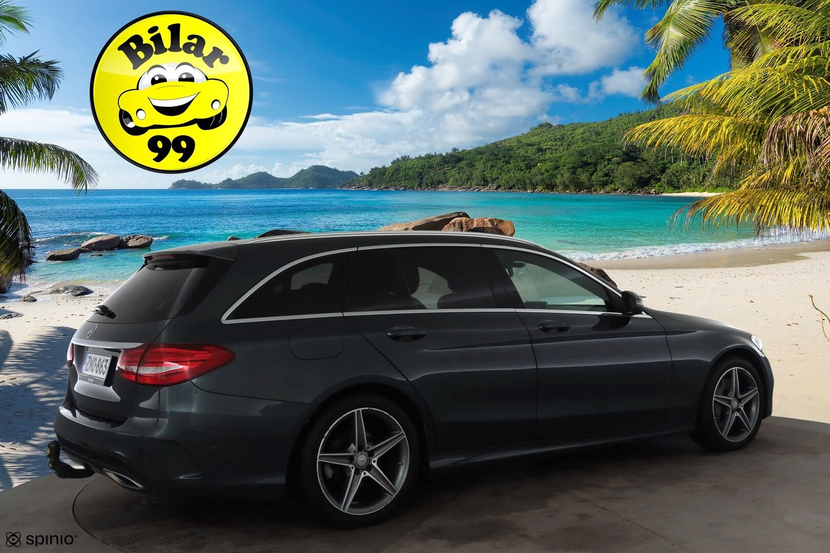 Mercedes-Benz C 2016 250 d T A Premium Business * Panorama / Koukku / LED-High Performance / Sportpenkit / P.Tutkat * - Navi 