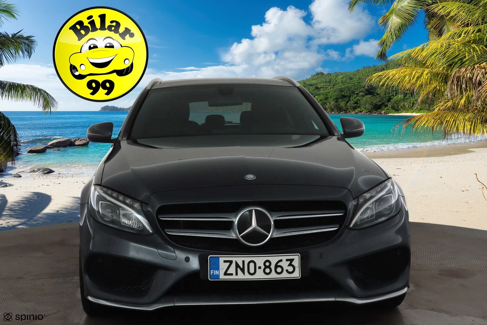 Mercedes-Benz C 2016 250 d T A Premium Business AMG * Vetokoukku / Panoraama / Nahkasisusta / LED High Performance / Sporttipenkit / Peruutustutkat - Comand Navi / Metalliväri / Siisti yksilö!