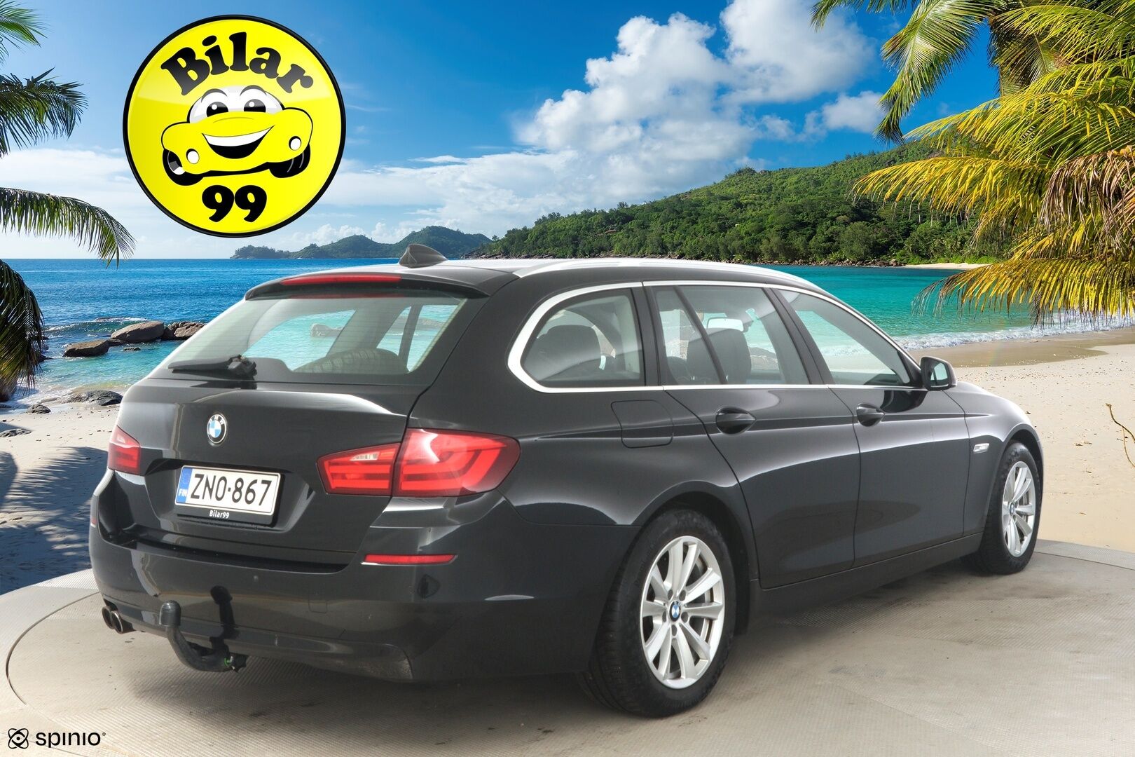 BMW 525 2012 TwinPower Turbo A xDrive F11 Touring *YritysOutlet - Myydään vain yrityksille* - * ACC / Webasto / HUD / Prof. navi / Koukku / Sportvaihteisto / Bluetooth / Adapt. ajovalot *