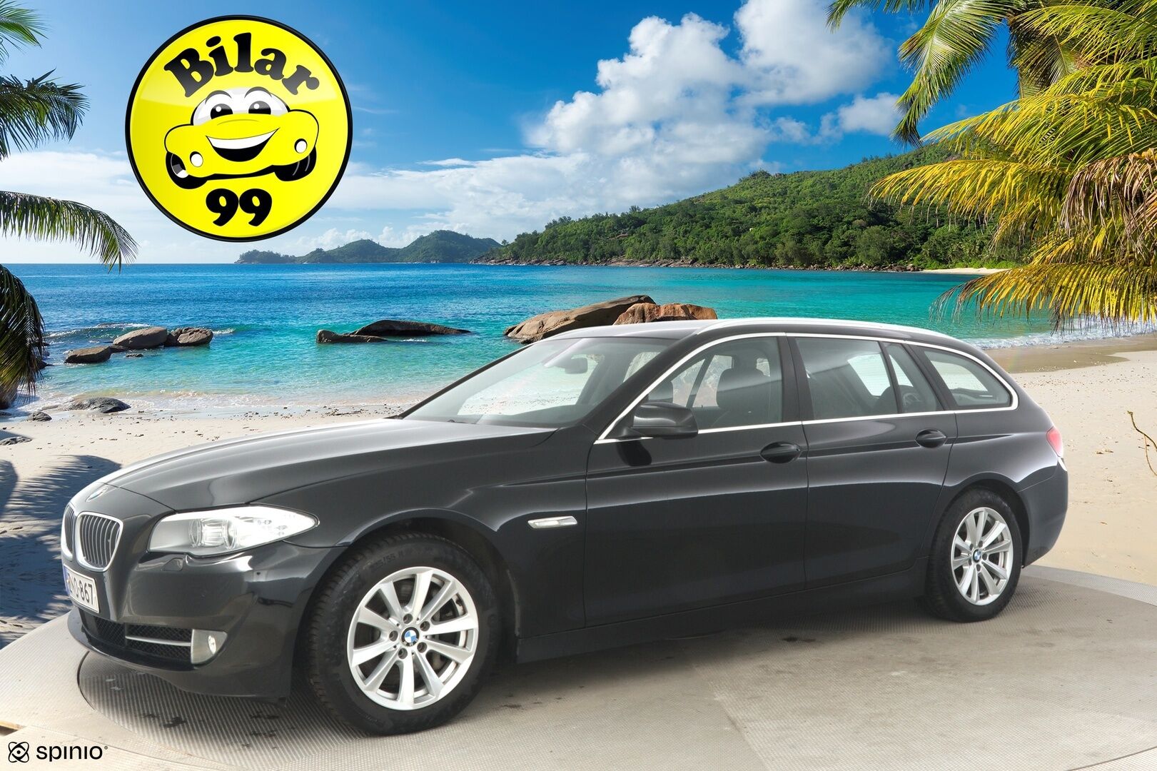 BMW 525 2012 TwinPower Turbo A xDrive F11 Touring *YritysOutlet - Myydään vain yrityksille* - * ACC / Webasto / HUD / Prof. navi / Koukku / Sportvaihteisto / Bluetooth / Adapt. ajovalot *