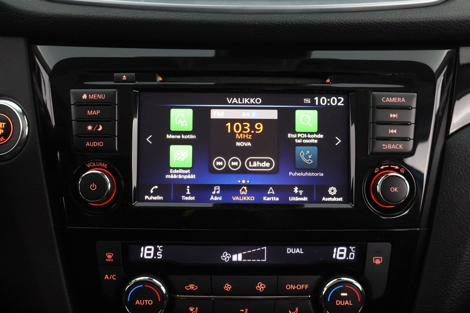 Nissan Qashqai 2020 DIG-T 160 N-Connecta 2WD DCT MY19-WLTP - Suomi-Auto | Irrotettava vetokoukku | 360-kamera | Vakionopeudensäädin | KeyLess