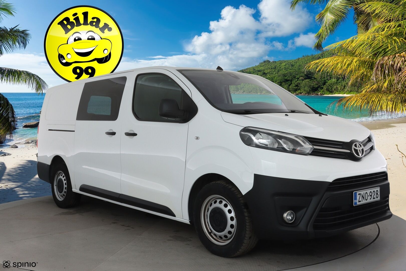 Toyota Proace 2020 L2 2,0 D 120 Automatic Edition *Vakkari / P.kamera / Bluetooth / Koukku / Webasto* - Suomi-auto 