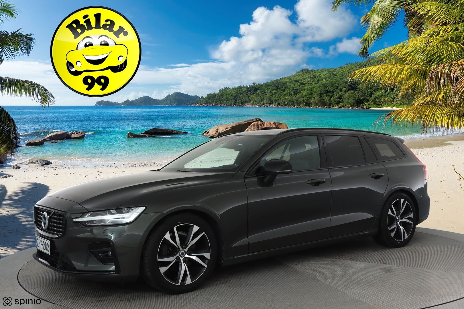 Volvo V60 2022 B3 MHEV Business R-Design aut **Webasto / Koukku / ACC / Full-LED / P.kamera / Sporttipenkki Muistilla / Navi** - 1-om Suomi-auto / Kahdet Renkaat / Merkkihuollettu!