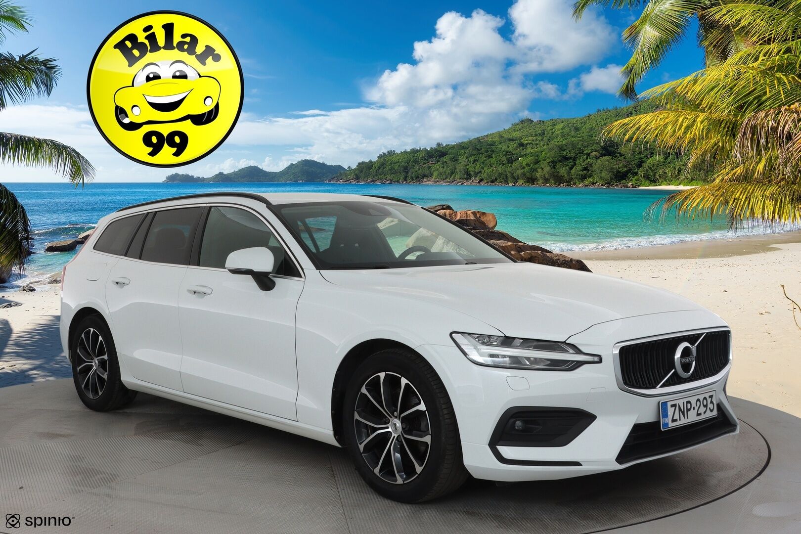 Volvo V60 2022 B3 MHEV Business aut **Webasto / Adapt.Vakkari / LED-valot / P.kamera / Navi / Kaistavahti / KeylessGO** - 1-om Suomi-auto / Kahdet Renkaat / Merkkihuollettu!