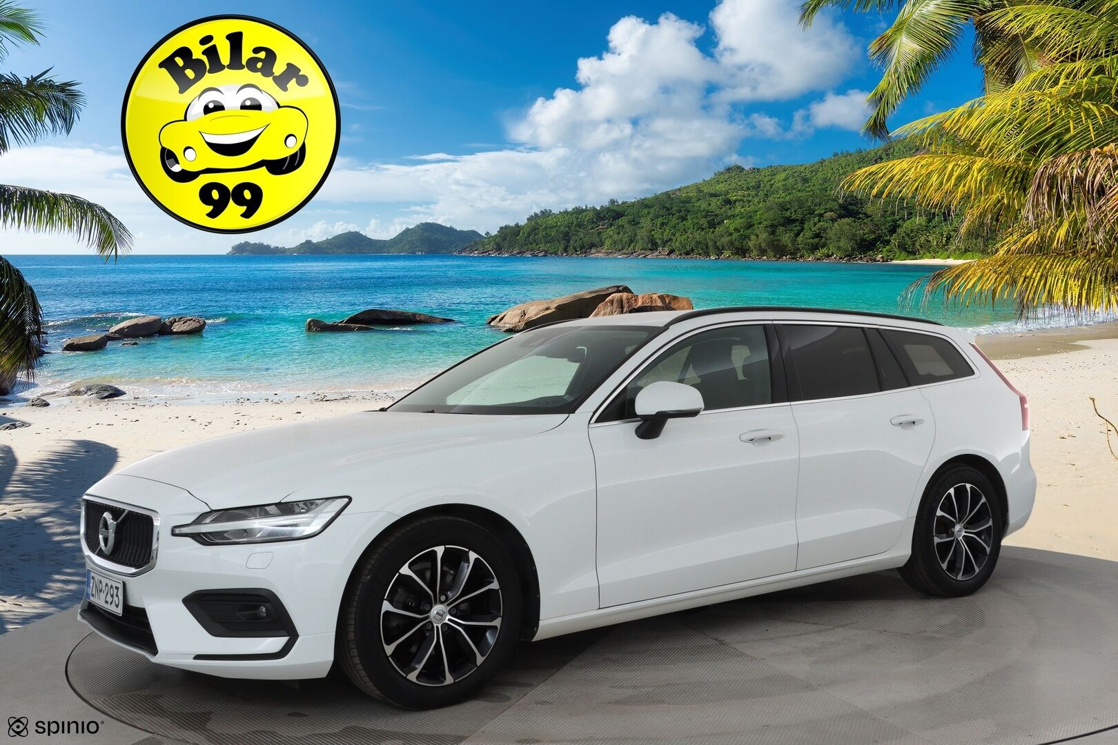 Volvo V60 2022 B3 MHEV Business aut **Webasto / Adapt.Vakkari / LED-valot / P.kamera / Navi / Kaistavahti / KeylessGO** - 1-om Suomi-auto / Kahdet Renkaat / Merkkihuollettu!