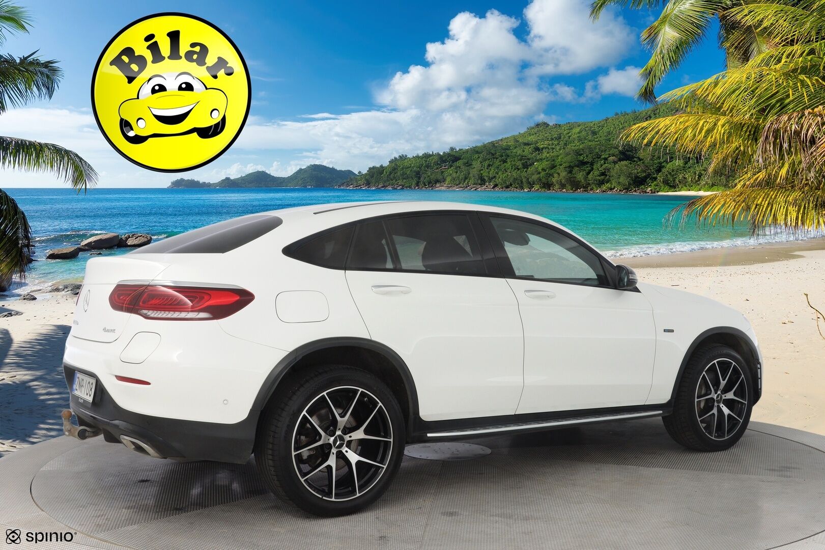 Mercedes-Benz GLC 2021 300 de 4MATIC A Business AMG Coupe EQ Power - DTR+ | 360° Kamera | HUD | Multibeam | MBUX Navigation Plus | Vetokoukku | Keyless | Ambient | AMG sisä- ja ulkopaketti | Kahdet Mersun vanteet | Puhdas Carvetical | Akku kuntotarkastettu