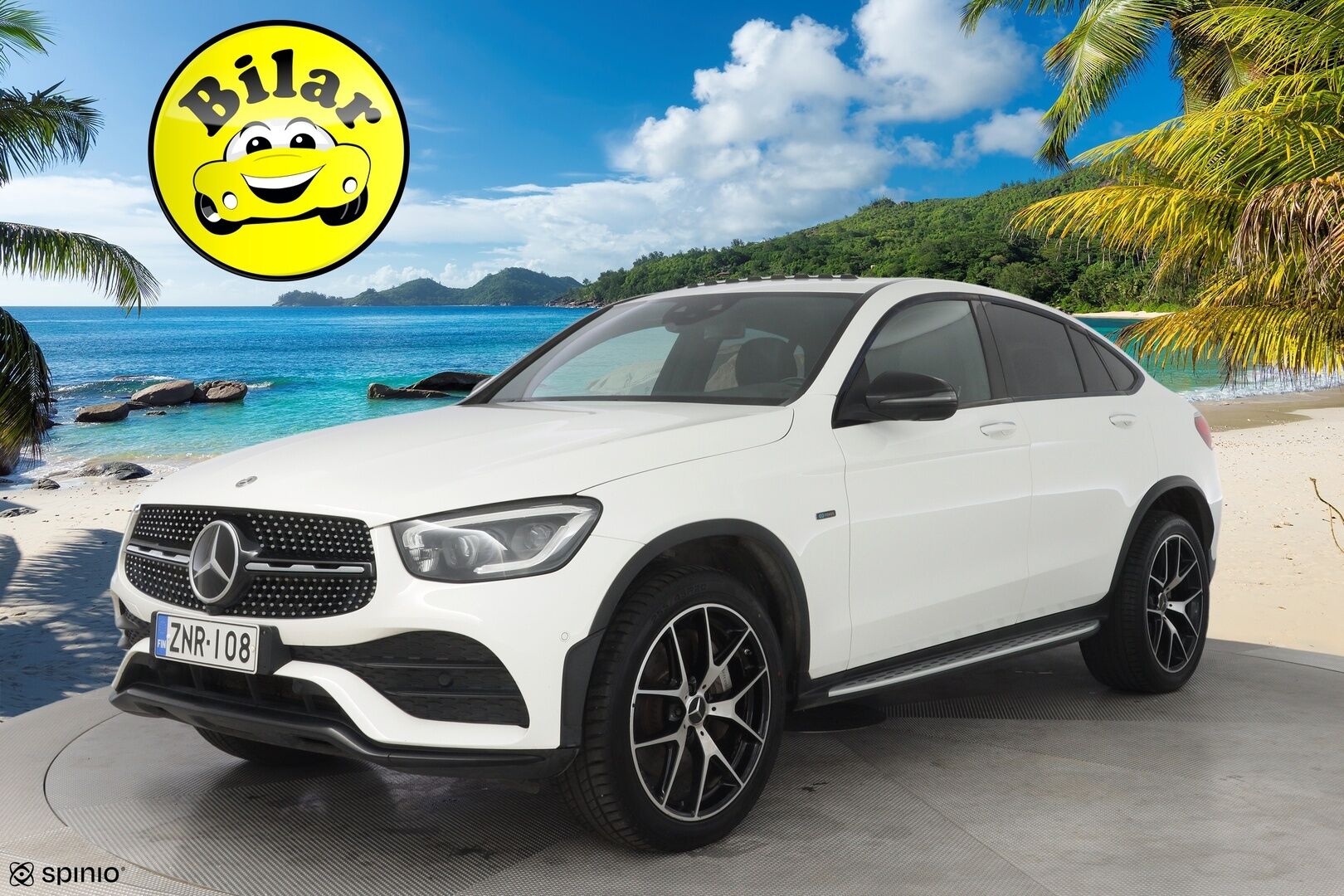 Mercedes-Benz GLC 2021 300 de 4MATIC A Business AMG Coupe EQ Power - DTR+ | 360° Kamera | HUD | Multibeam | MBUX Navigation Plus | Vetokoukku | Keyless | Ambient | AMG sisä- ja ulkopaketti | Kahdet Mersun vanteet | Puhdas Carvetical | Akku kuntotarkastettu