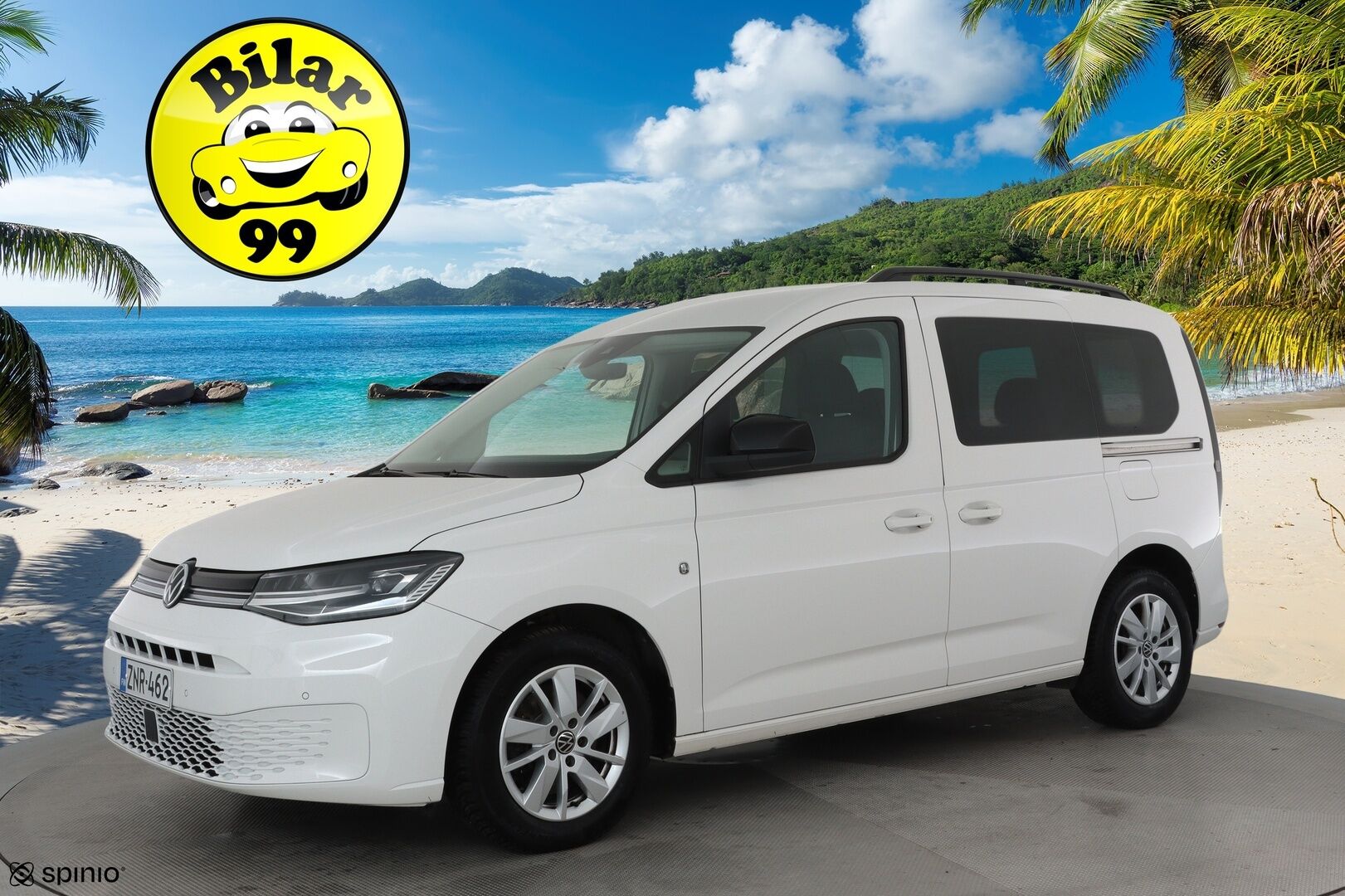 Volkswagen Caddy 2021 Life Business 2,0 TDI 90kW DSG **Adapt.vakkari / P.tutkat / Webasto / Navi / Apple&Android / LED** - 1.Om Suomi-auto / Merkkihuollettu / Kahdet renkaat aluvanteilla 