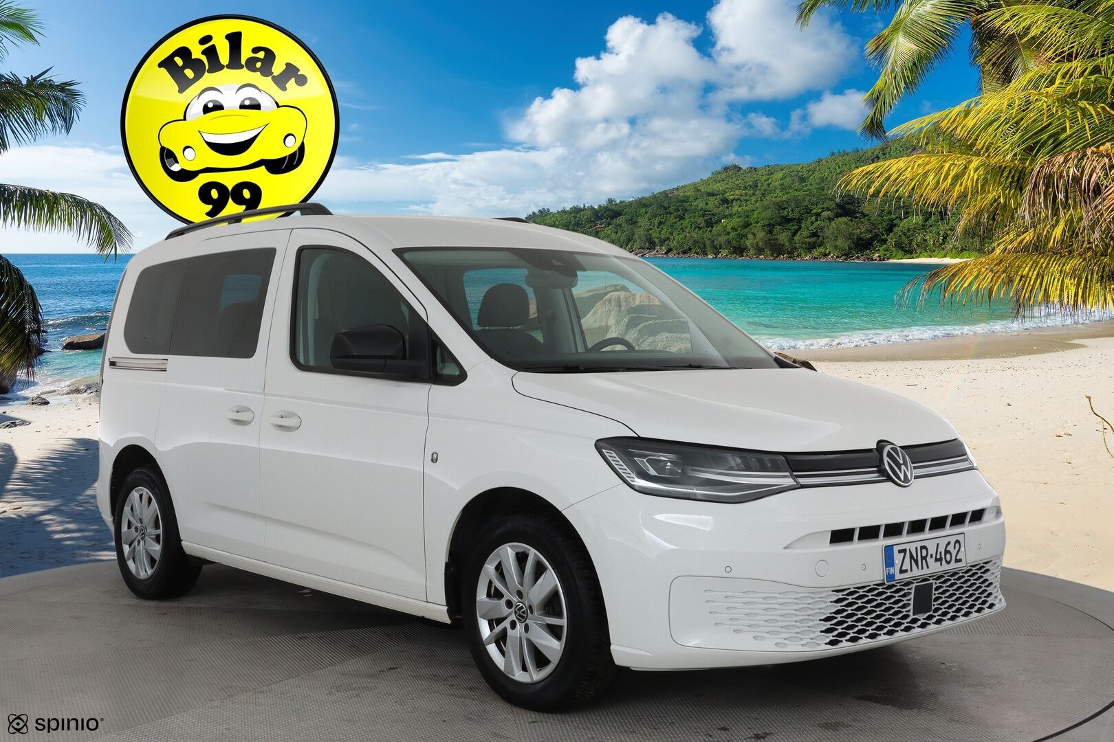 Volkswagen Caddy 2021 Life Business 2,0 TDI 90kW DSG **Adapt.vakkari / P.tutkat / Webasto / Navi / Apple&Android / LED** - 1.Om Suomi-auto / Merkkihuollettu / Kahdet renkaat aluvanteilla 
