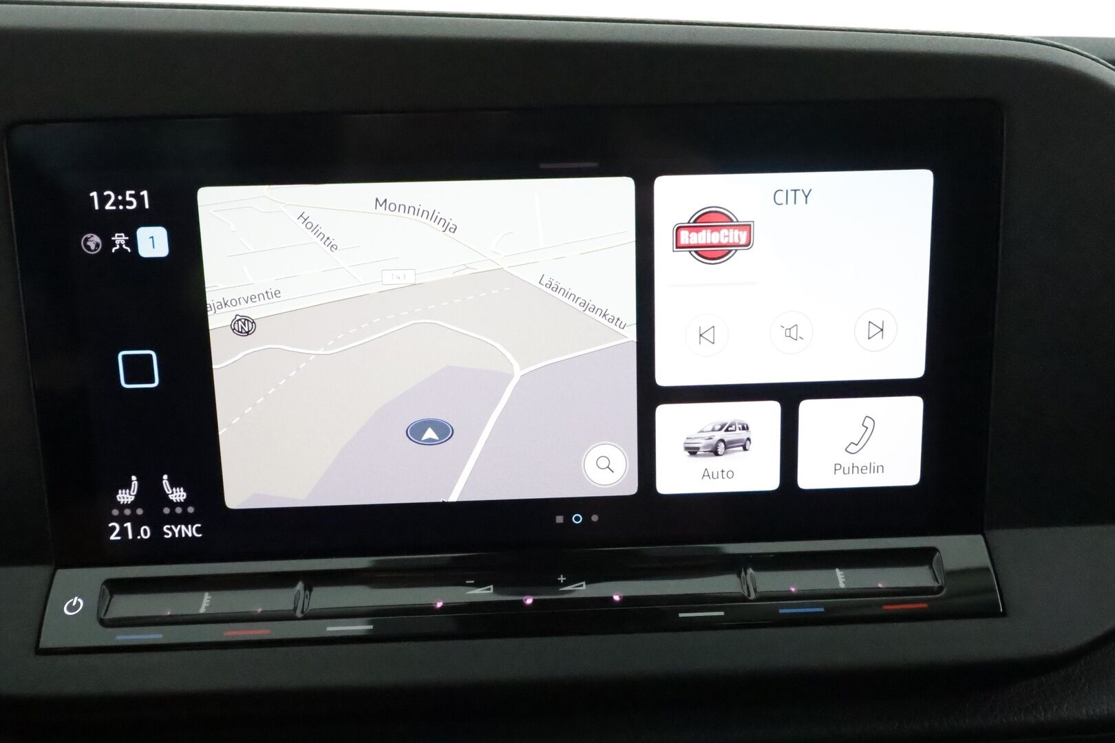 Volkswagen Caddy 2021 Life Business 2,0 TDI 90kW DSG 5-Paikkainen * Webasto / Adapt.Vakkari / Peruutustutkat / Navi / Apple&Android / LED - 1.Om Suomi-auto / Merkkihuollettu / Kahdet renkaat aluvanteilla / Huippuvarusteet! - Osta nyt, maksa vasta ensi vuonna