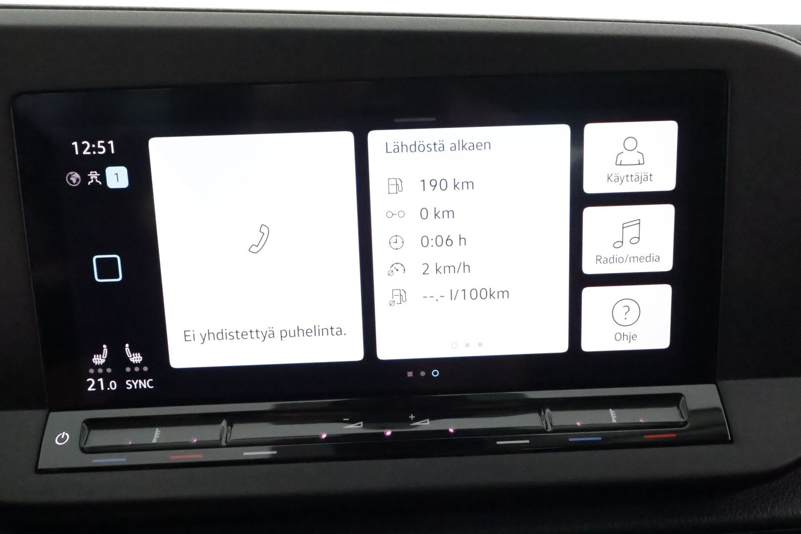 Volkswagen Caddy 2021 Life Business 2,0 TDI 90kW DSG 5-Paikkainen * Webasto / Adapt.Vakkari / Peruutustutkat / Navi / Apple&Android / LED - 1.Om Suomi-auto / Merkkihuollettu / Kahdet renkaat aluvanteilla / Huippuvarusteet!