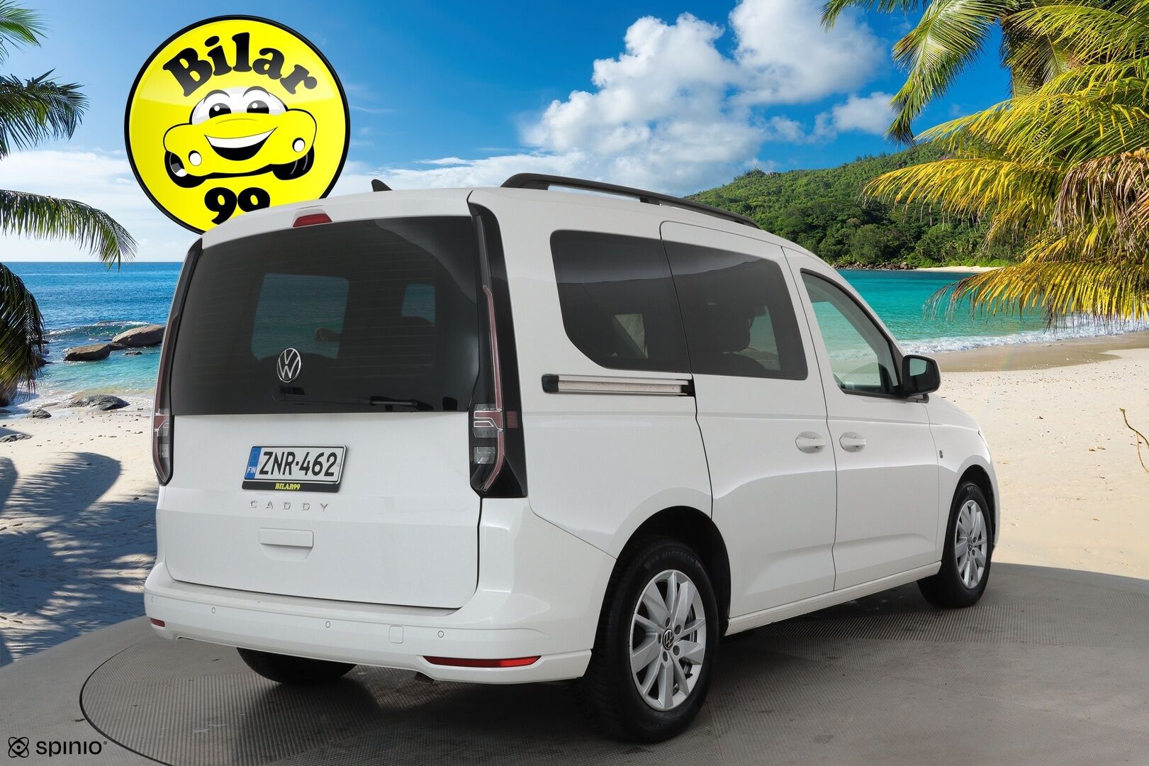 Volkswagen Caddy 2021 Life Business 2,0 TDI 90kW DSG **Adapt.vakkari / P.tutkat / Webasto / Navi / Apple&Android / LED** - 1.Om Suomi-auto / Merkkihuollettu / Kahdet renkaat aluvanteilla 